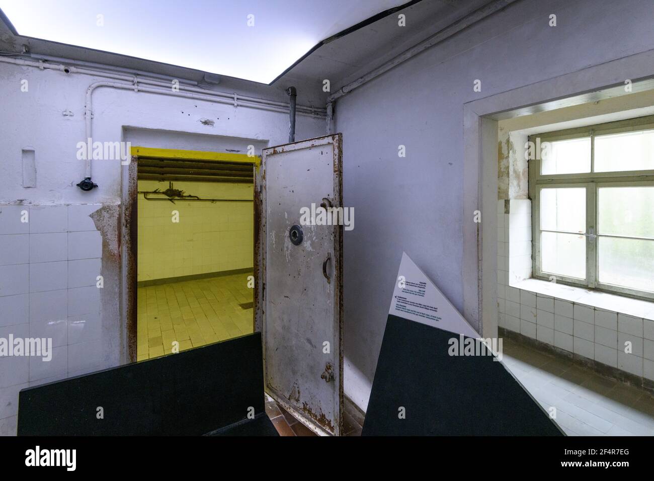mauthausen, österreich, 26. märz 2019, KZ-Gedenkstätte mauthausen, KZ, Gaskammer Stockfoto