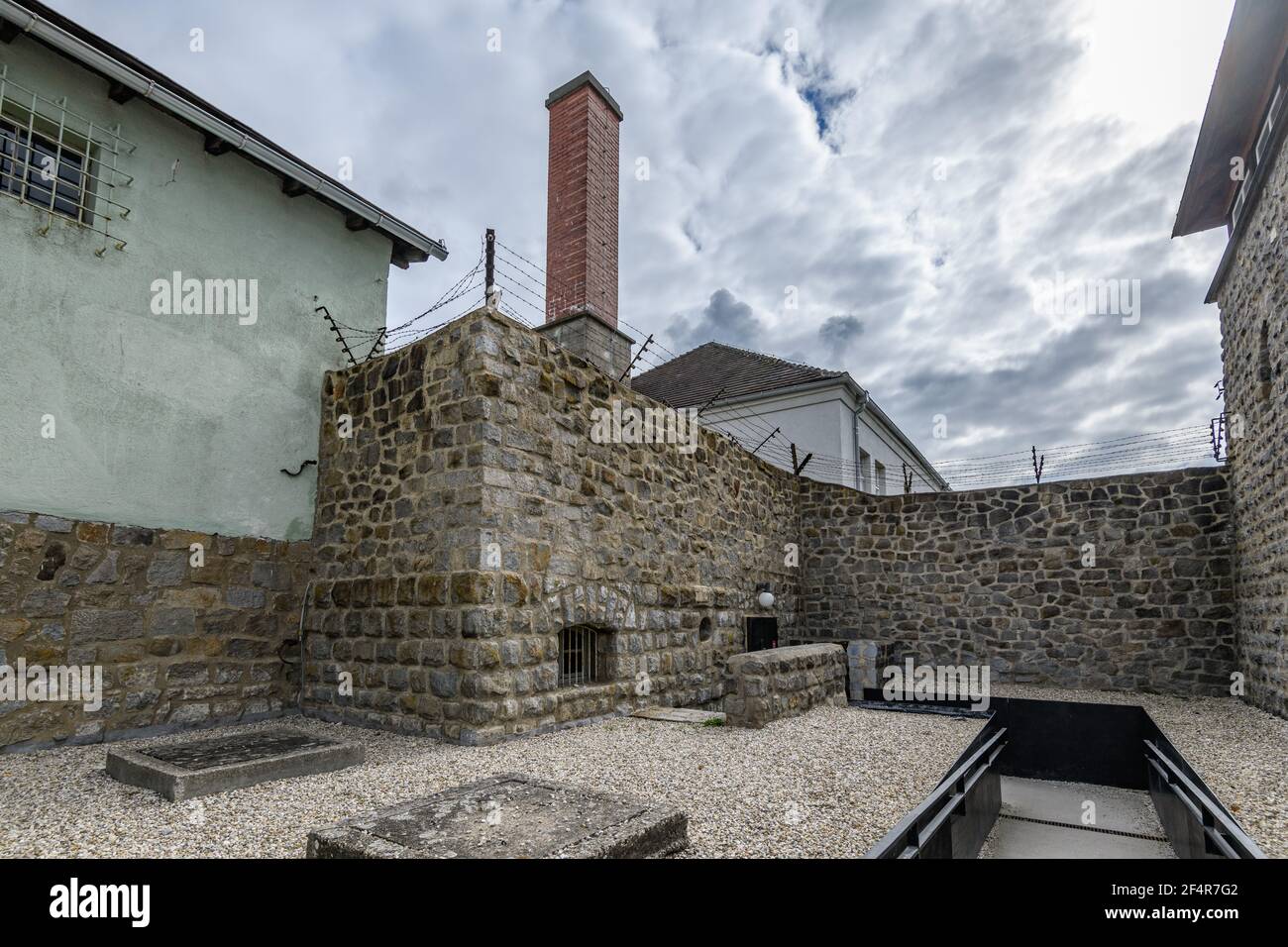 mauthausen, österreich, 26. märz 2019, KZ-Gedenkstätte mauthausen, KZ Stockfoto