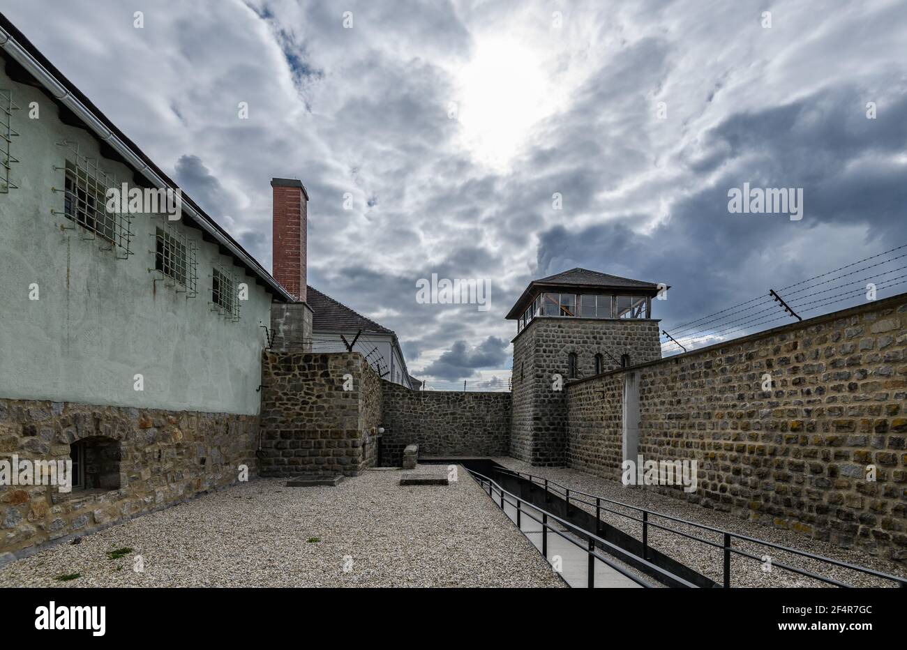 mauthausen, österreich, 26. märz 2019, KZ-Gedenkstätte mauthausen, KZ Stockfoto