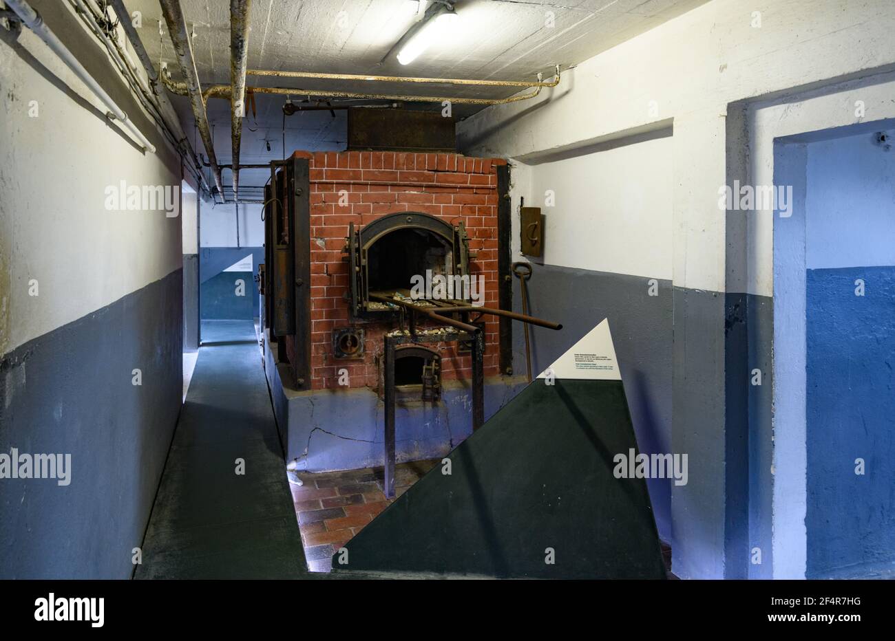 mauthausen, österreich, 26. märz 2019, KZ-Gedenkstätte mauthausen, KZ, Krematorium, Autopsieraum Stockfoto