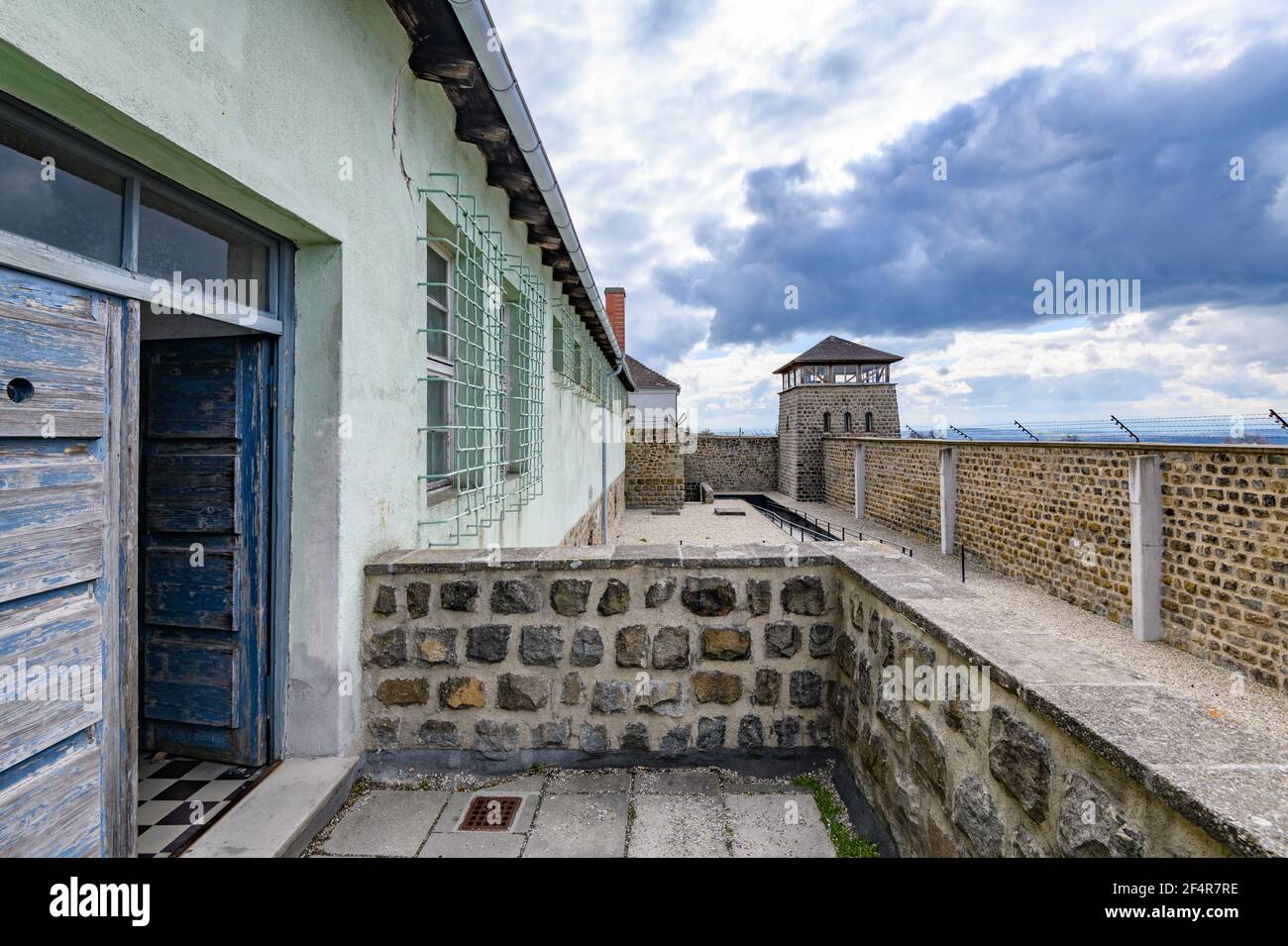 mauthausen, österreich, 26. märz 2019, KZ-Gedenkstätte mauthausen, KZ Stockfoto
