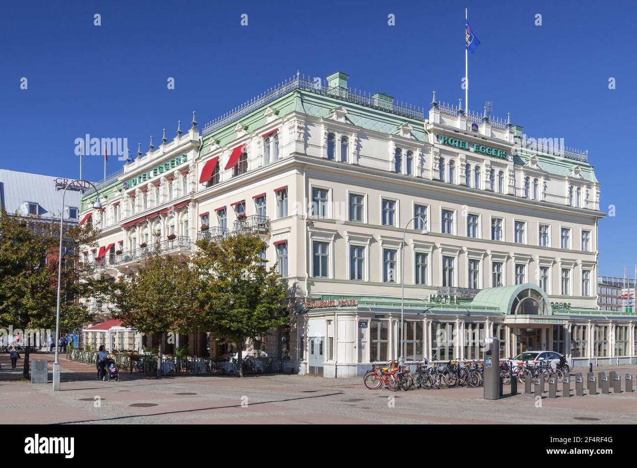 Geographie / Reisen, Schweden, Vaestra Goetalands laen, Göteborg, Hotelgage in Drottningtorget in , Additional-Rights-Clearance-Info-not-available Stockfoto