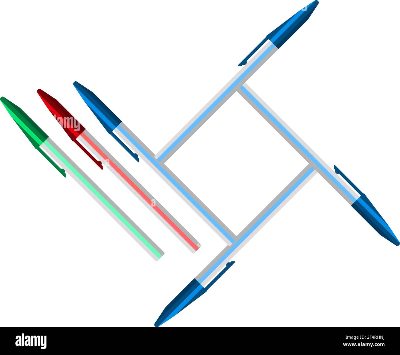 Stift Symbol Vektor Illustration Stock Vektor
