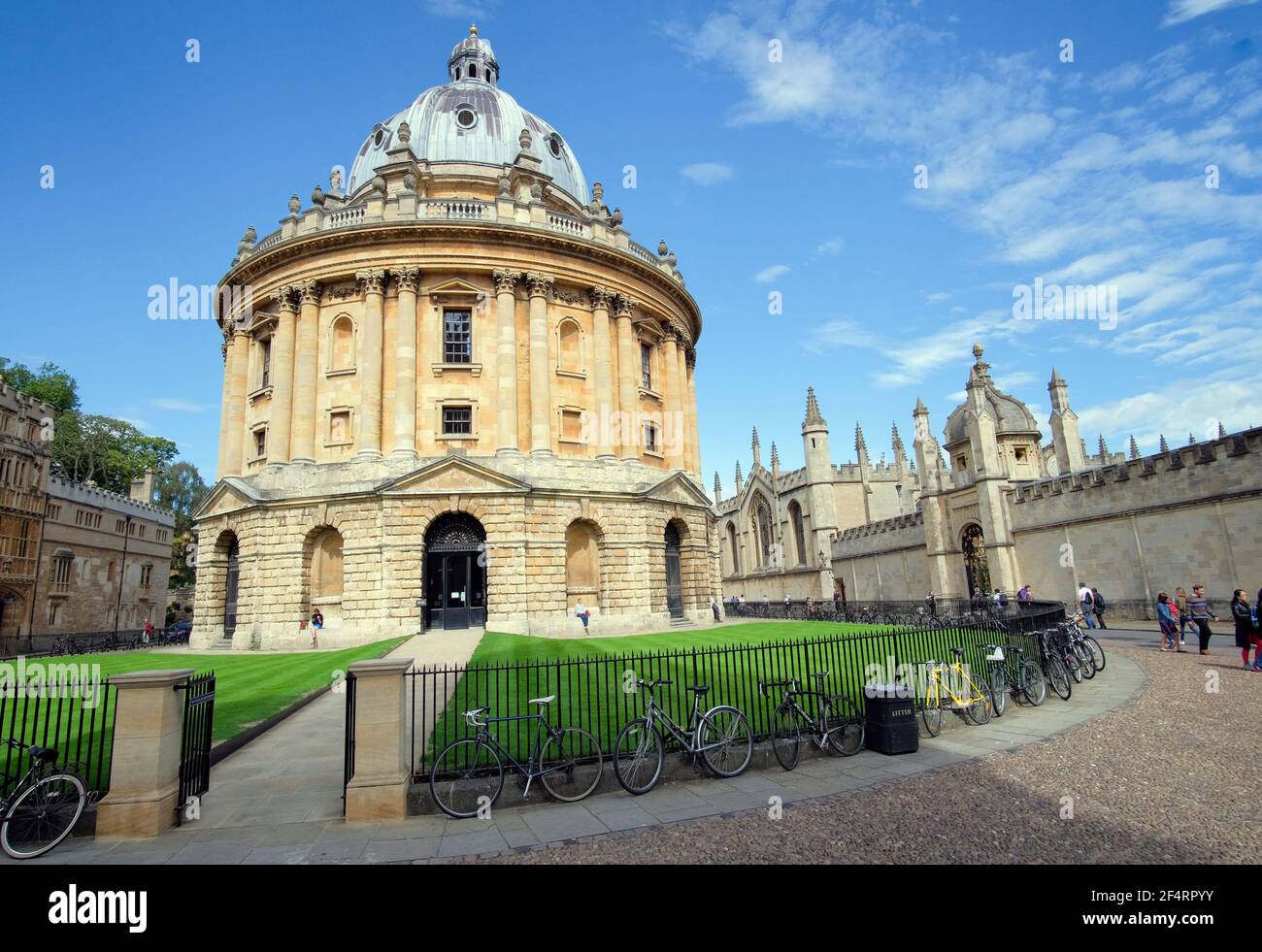 Die Radcliffe Kamera, Oxford University. Architekt: James Gibbs, neoklassischer Stil. Beherbergt die Bodleian Bibliothek Stockfoto