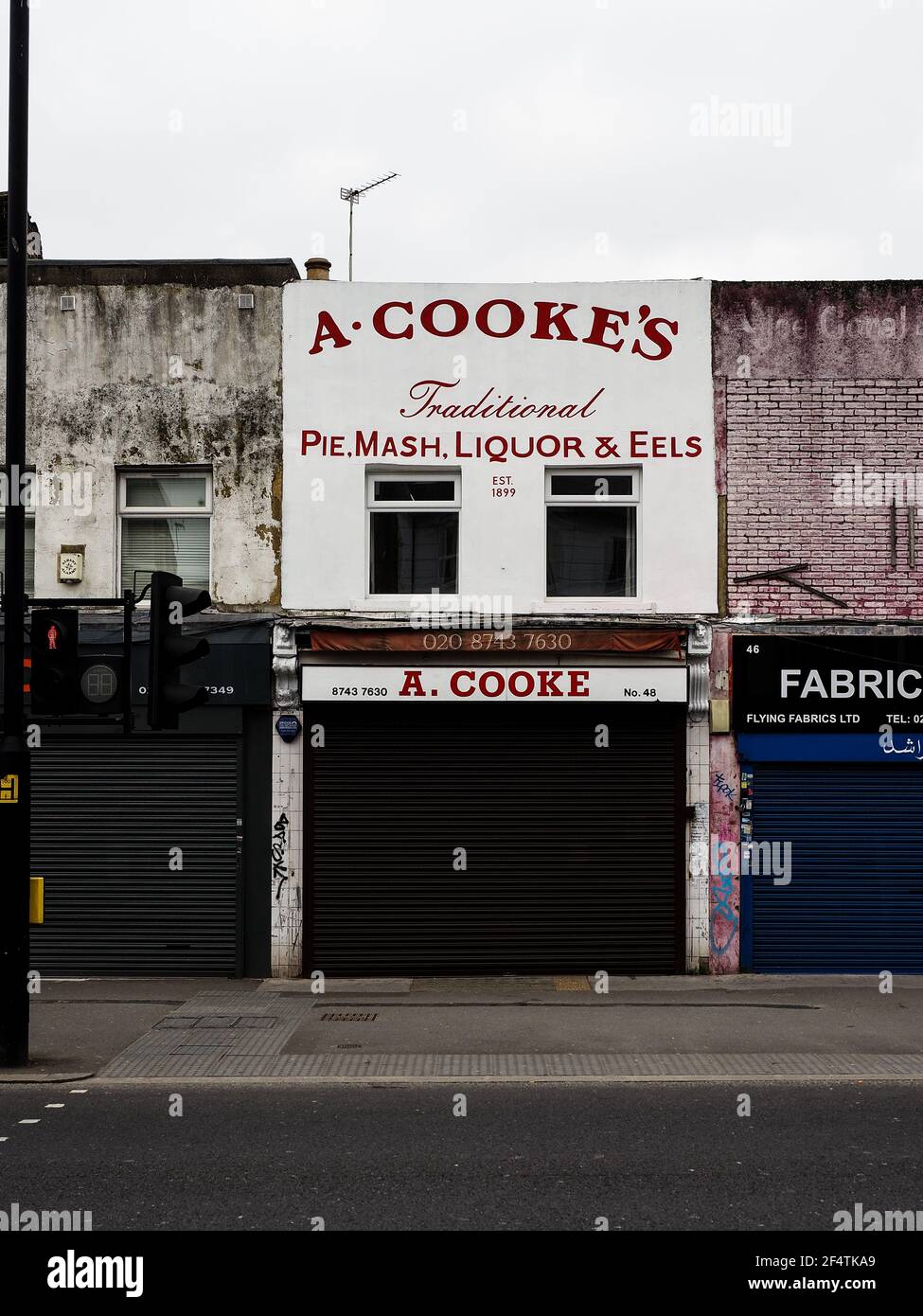 Goldhawk Road Stockfoto