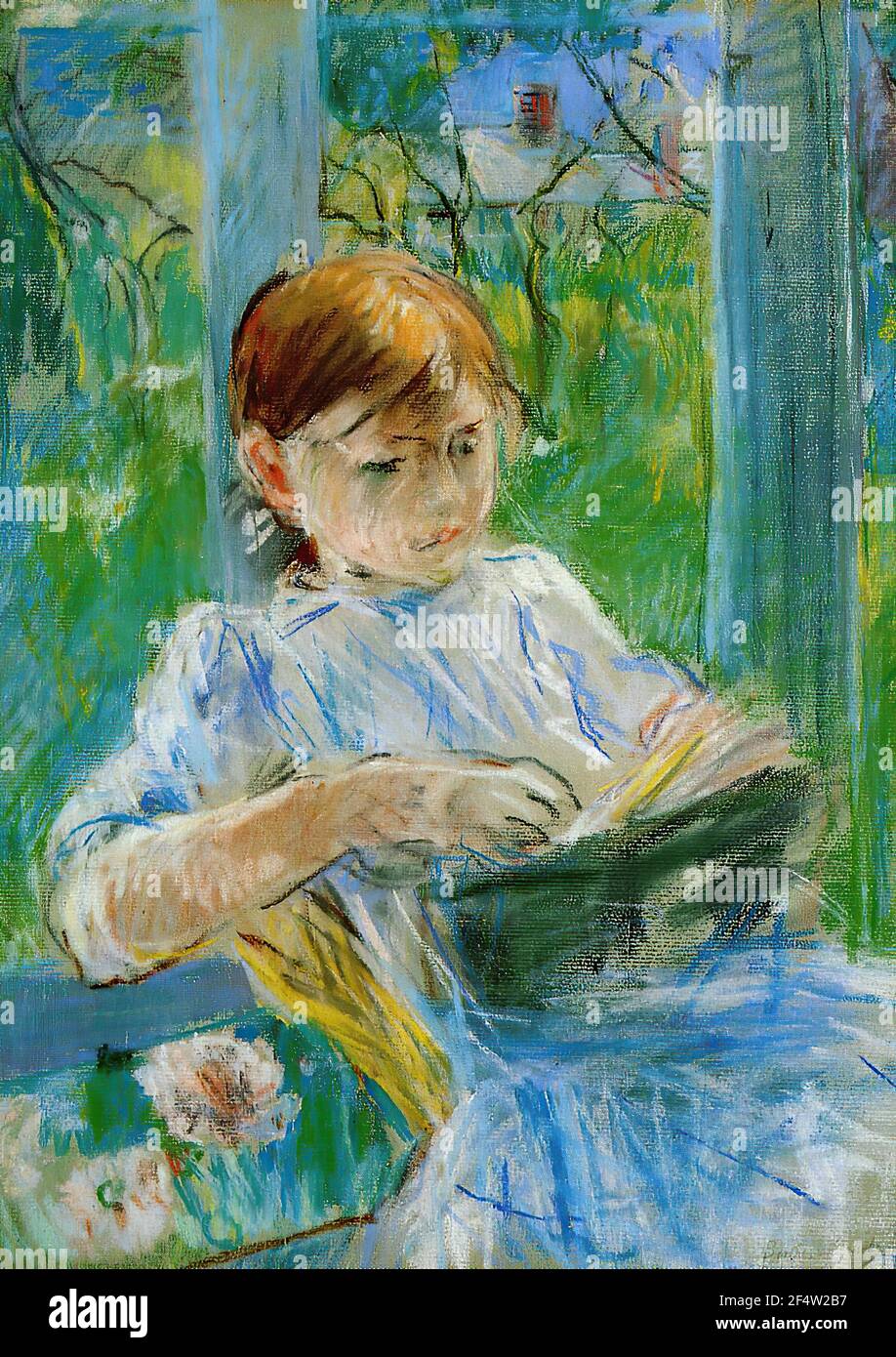 Berthe Morisot - Portrait Artist S Tochter Julie Manet Gorey 1886 Stockfoto