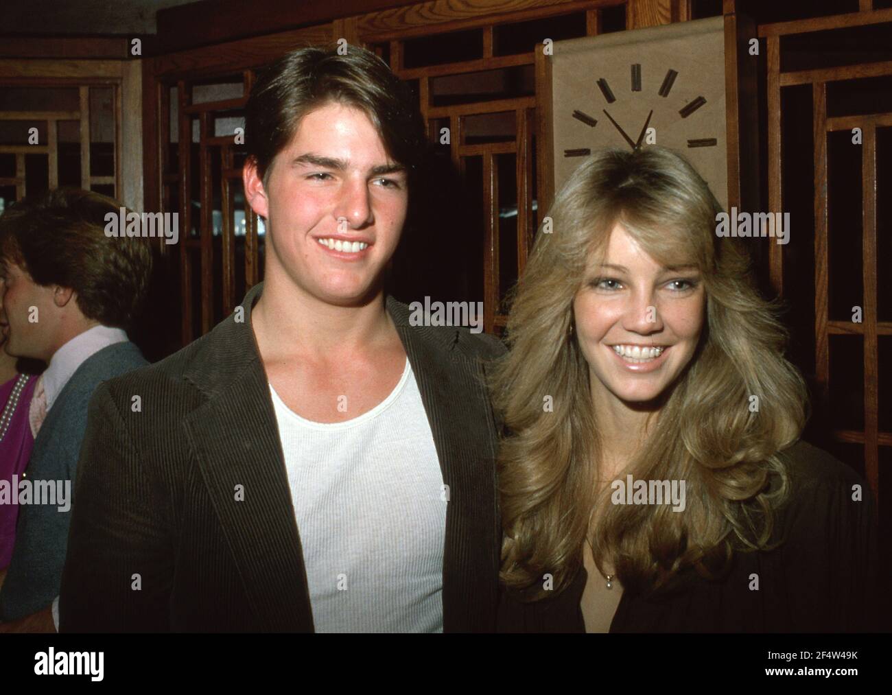 BEVERLY HILLS, CA - 10. JANUAR: Heather Locklear und Tom Cruise ...