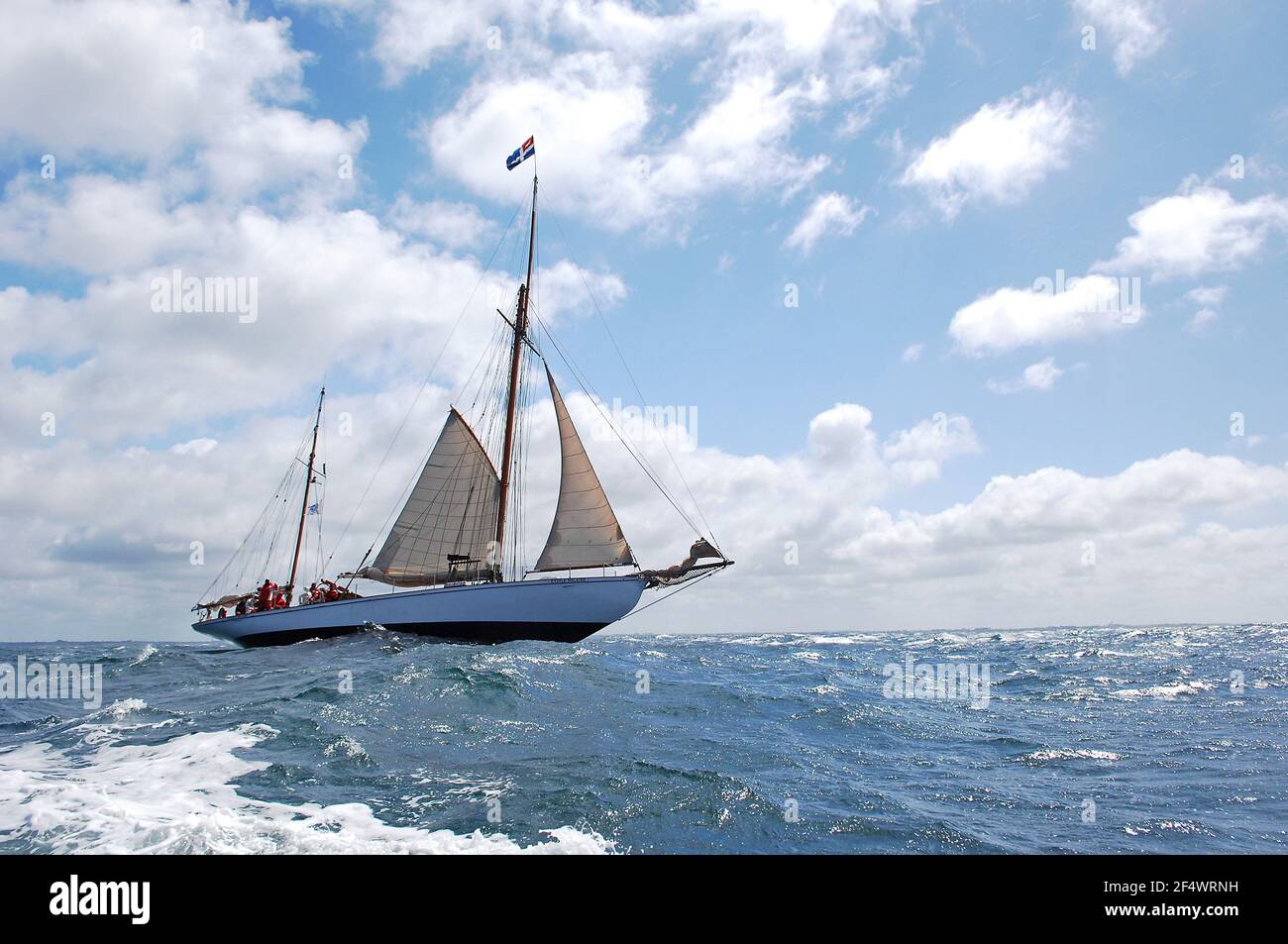 KLASSISCHE SCHIFFE - PATRIMONIAL - ETOILE MARINE CROISIERES - ST-MALO (FRA) - 2007 BIS 2009PHOTO: JULIEN GIRARDOT / DPPI ETOILE POLAIRE Stockfoto