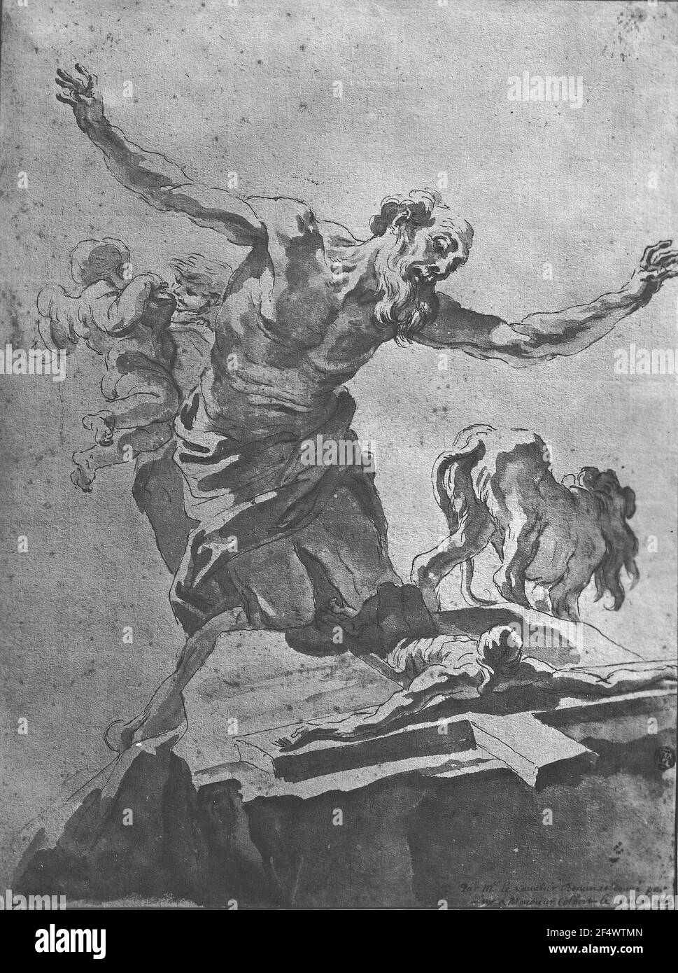 Gian Lorenzo Bernini - St. Jerome 1665 Stockfoto