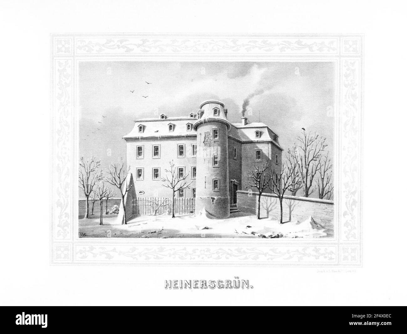 Heiner grün Stockfoto