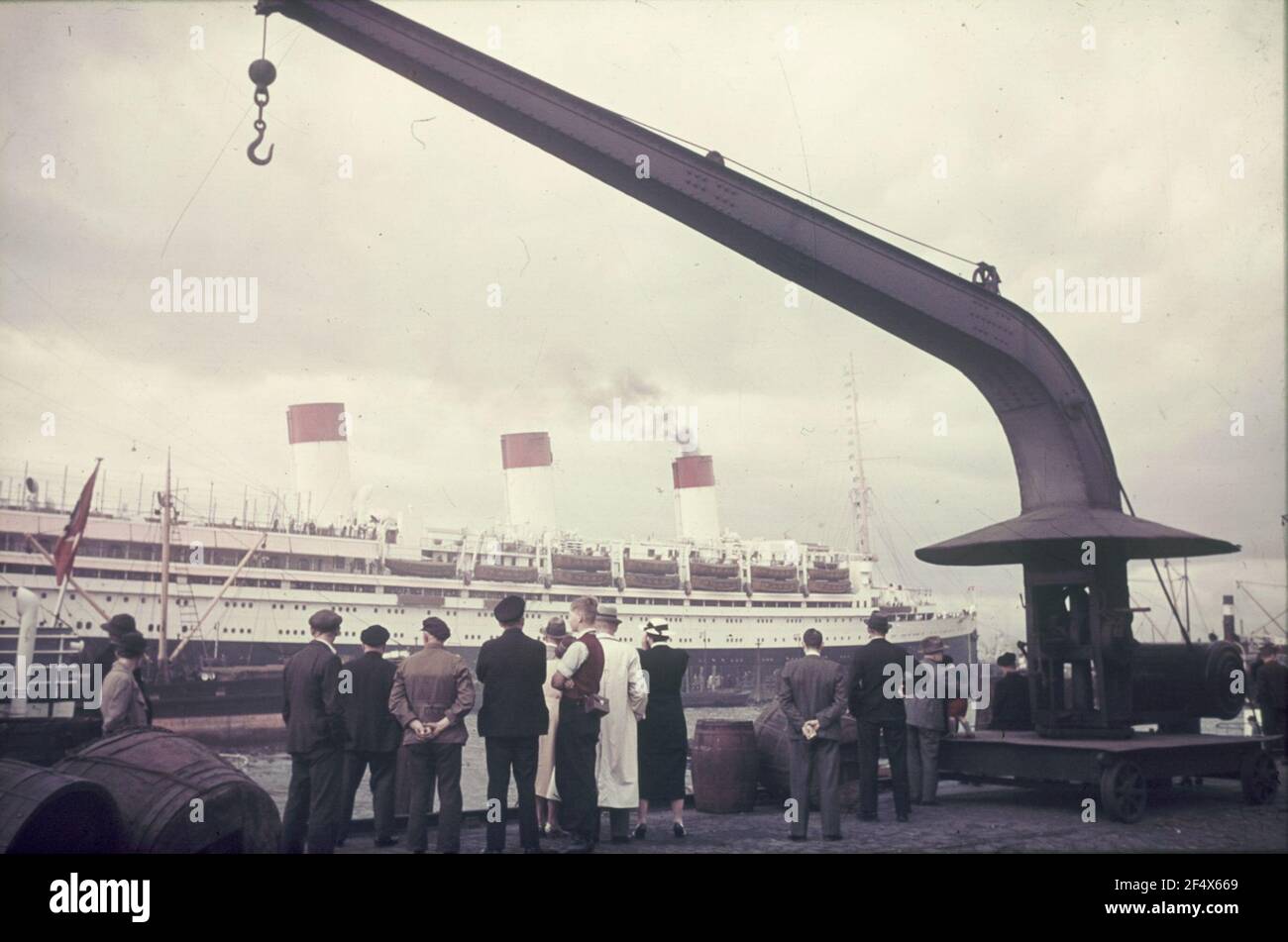 Luxusdampfer 'Cap Arcona Stockfoto