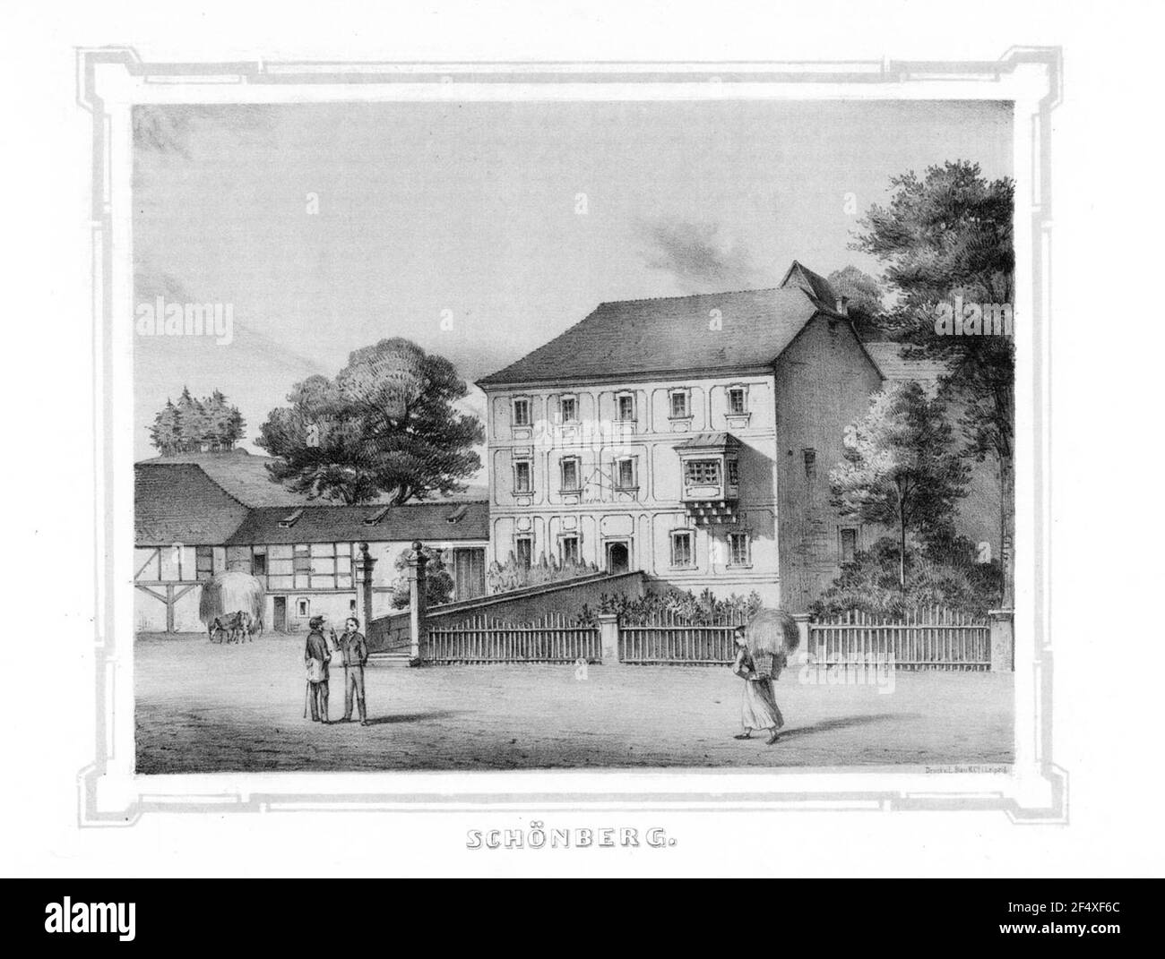 Schönberg Stockfoto