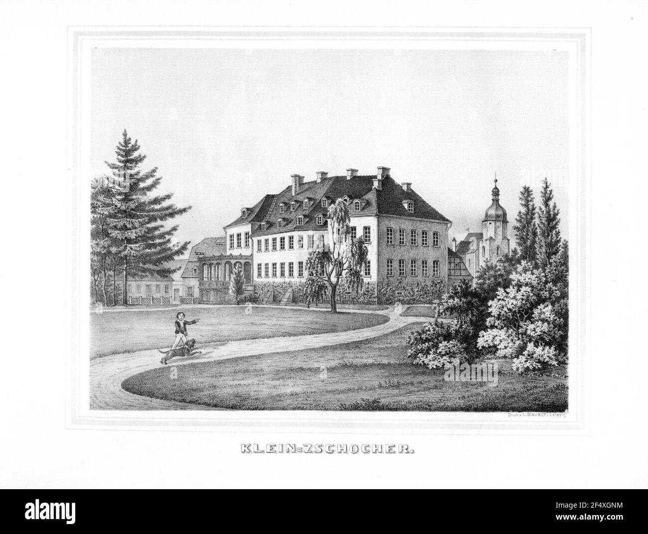 Kleinzschcher Stockfoto