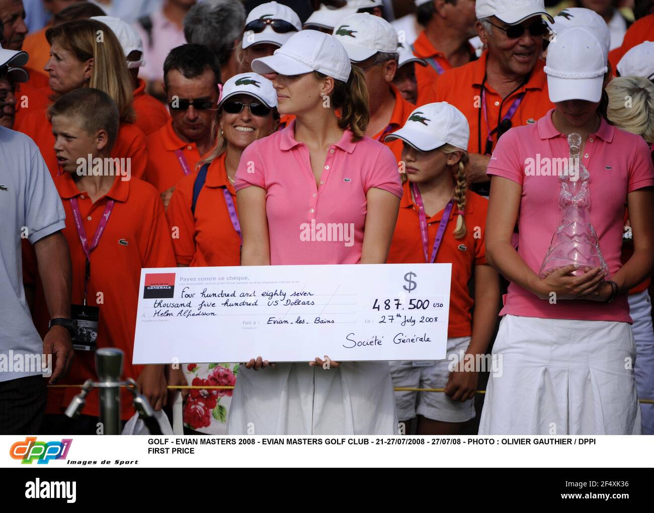 GOLF - EVIAN MASTERS 2008 - EVIAN MASTERS GOLF CLUB - 21-27/07/2008 - 27/07/08 - FOTO : OLIVIER GAUTHIER / DPPI ERSTER PREIS Stockfoto