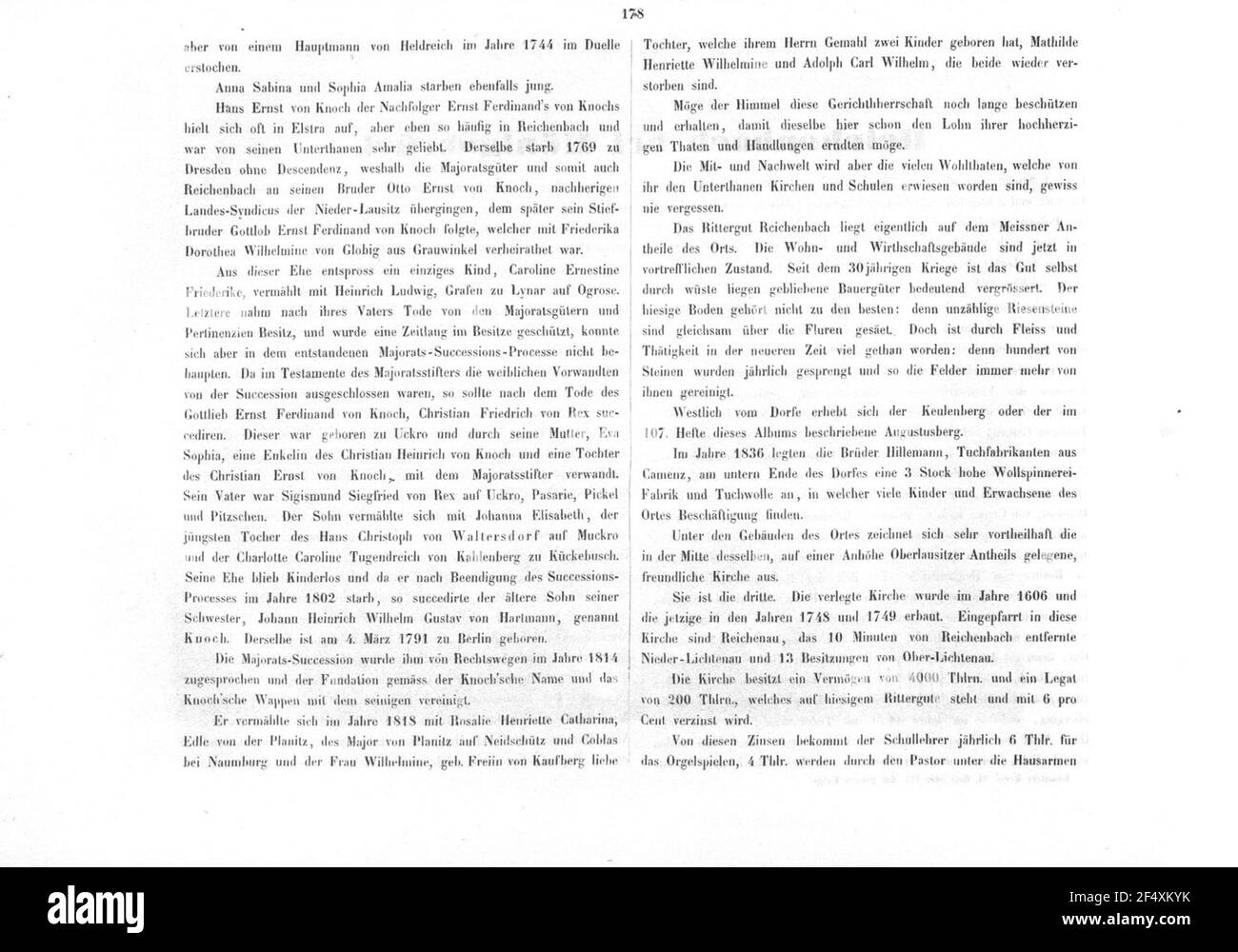 Reichenbach Stockfoto