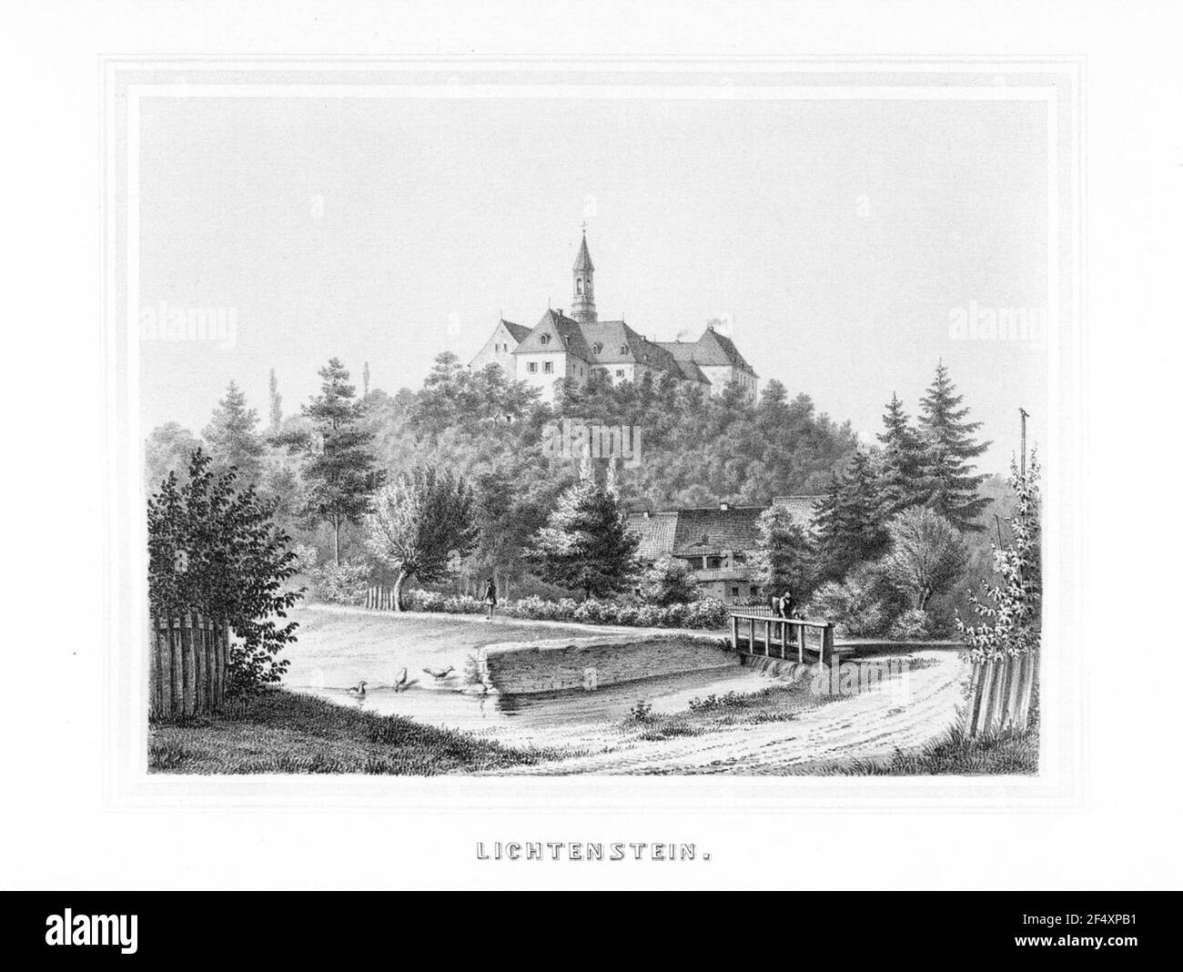 Lichtenstein Stockfoto