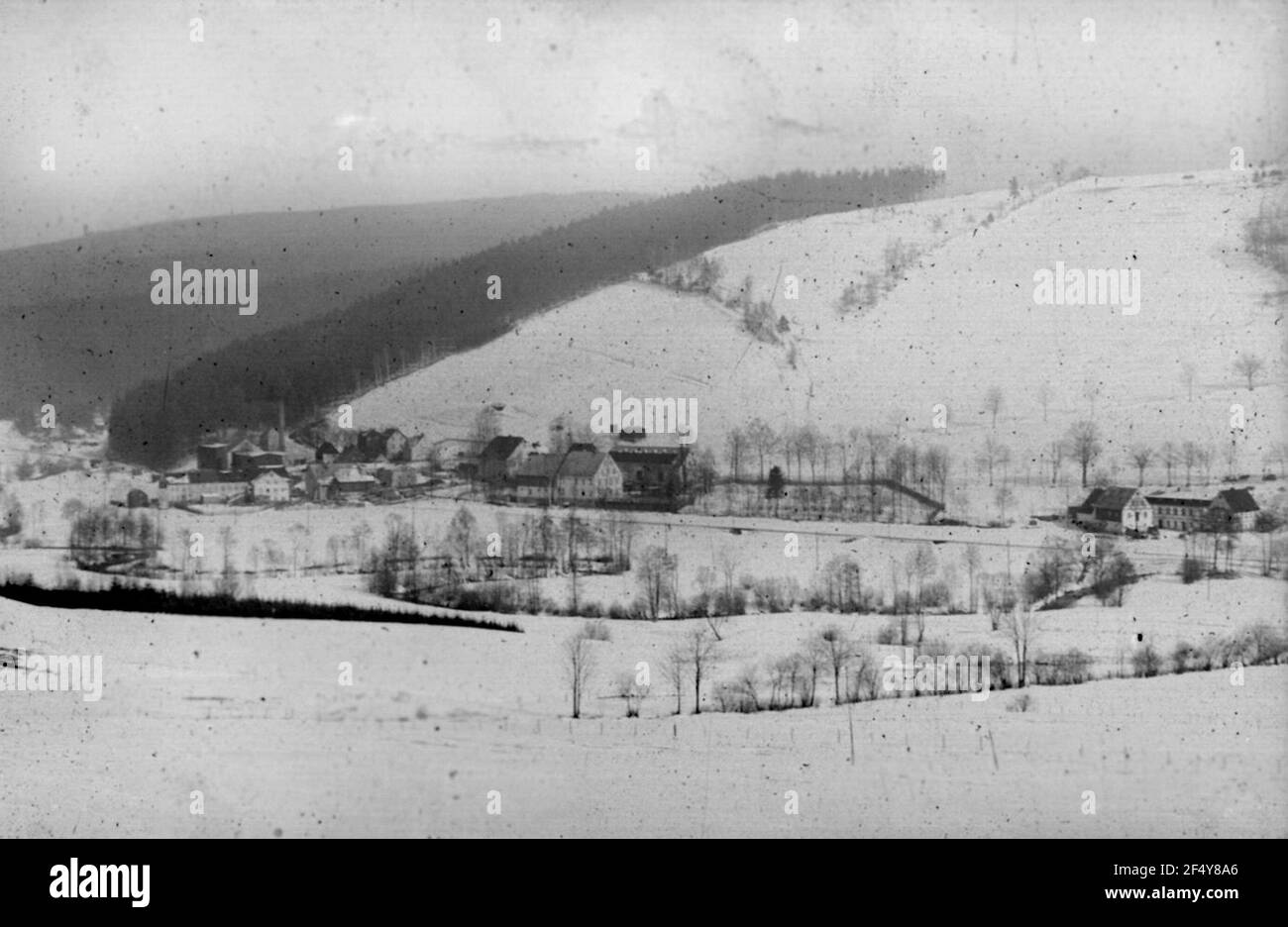Im Winter lokalisieren Stockfoto Im Winter lokalisieren Stockfoto