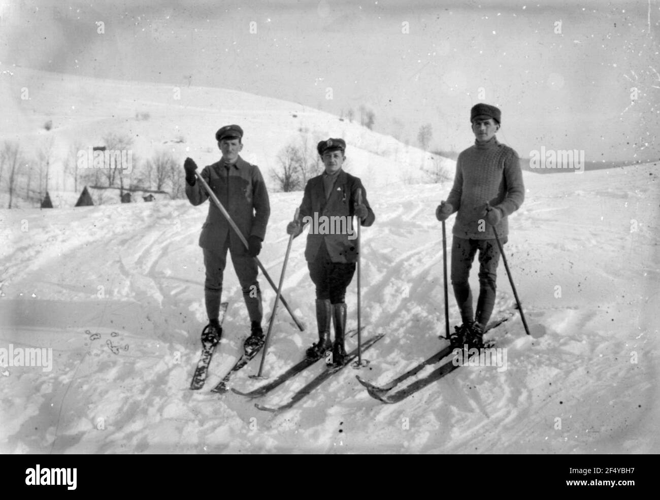 Skifahrer Stockfoto