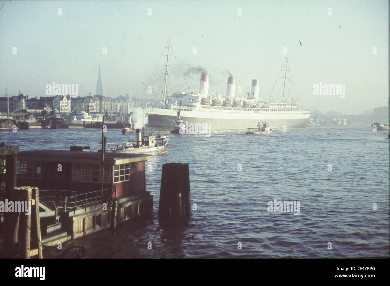 Luxusdampfer 'Cap Arcona Stockfoto