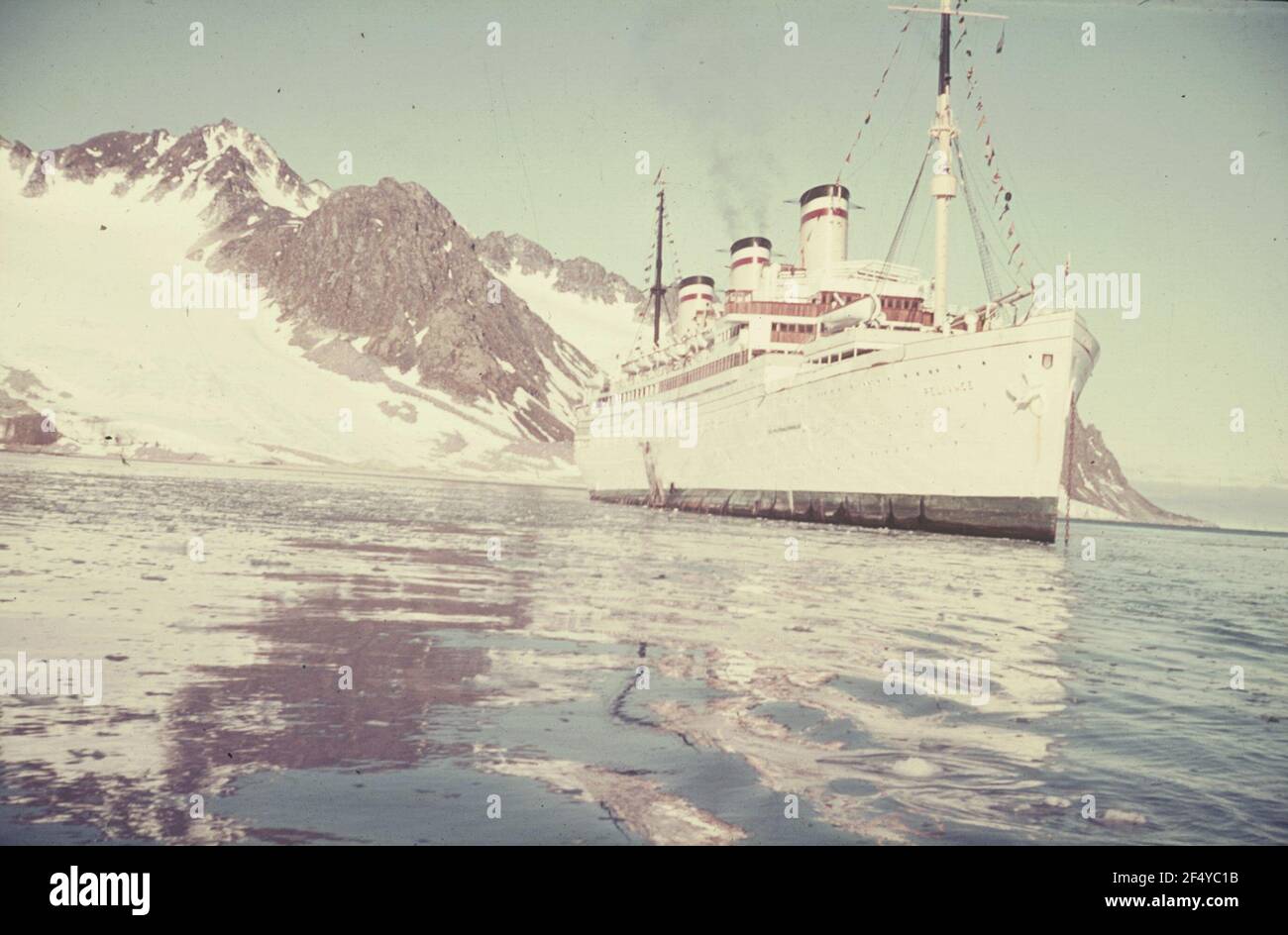 Kreuzfahrtschiff „Reliance Stockfoto