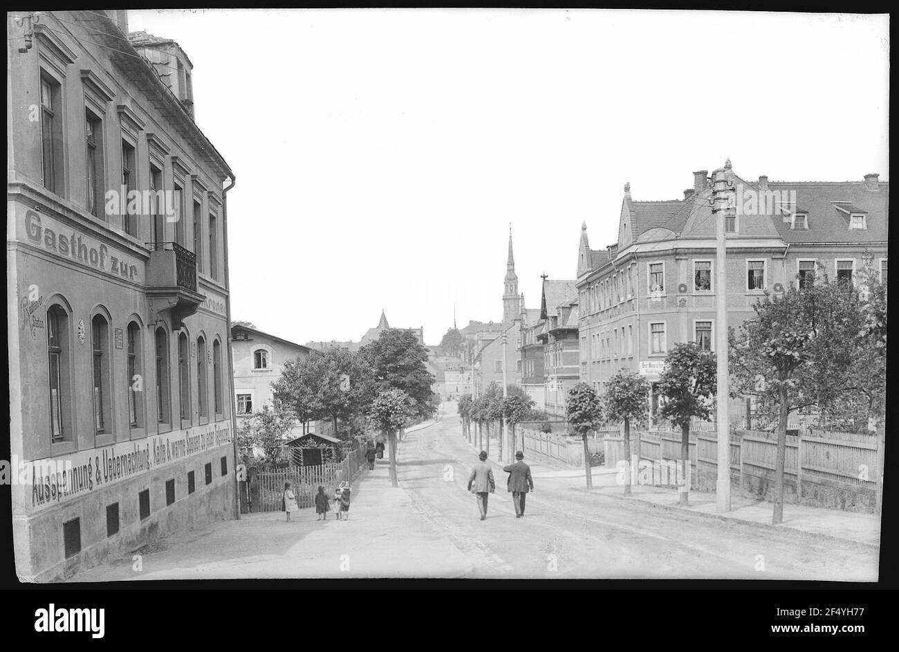 Radeberg. Stolpen Stockfoto