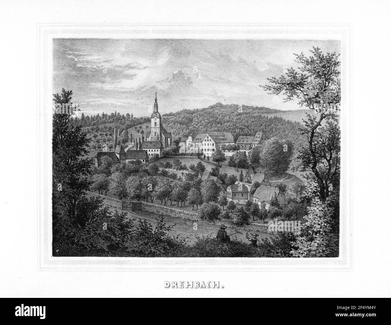 Drebach Stockfoto