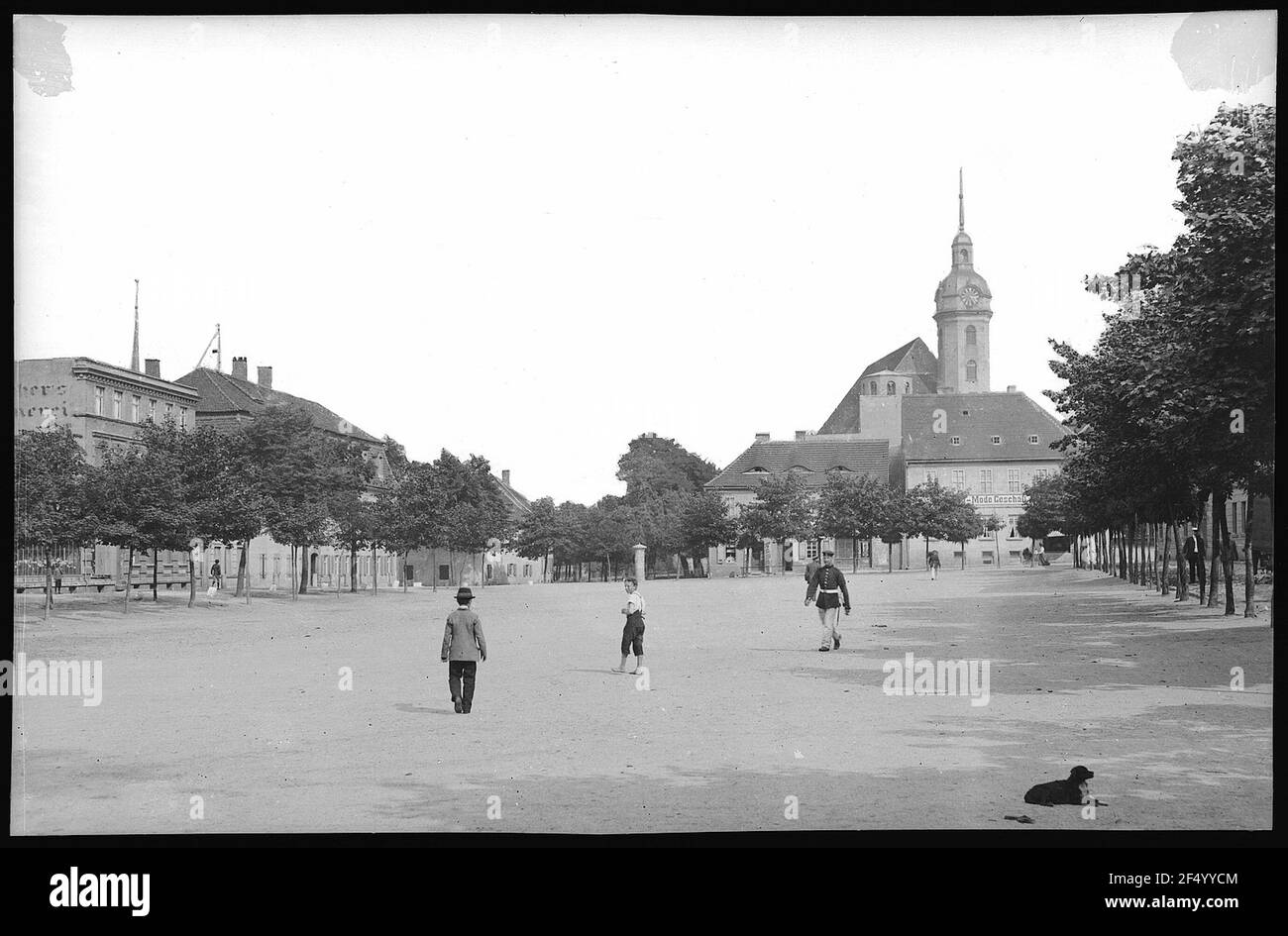 Torgau. Parade Stockfoto