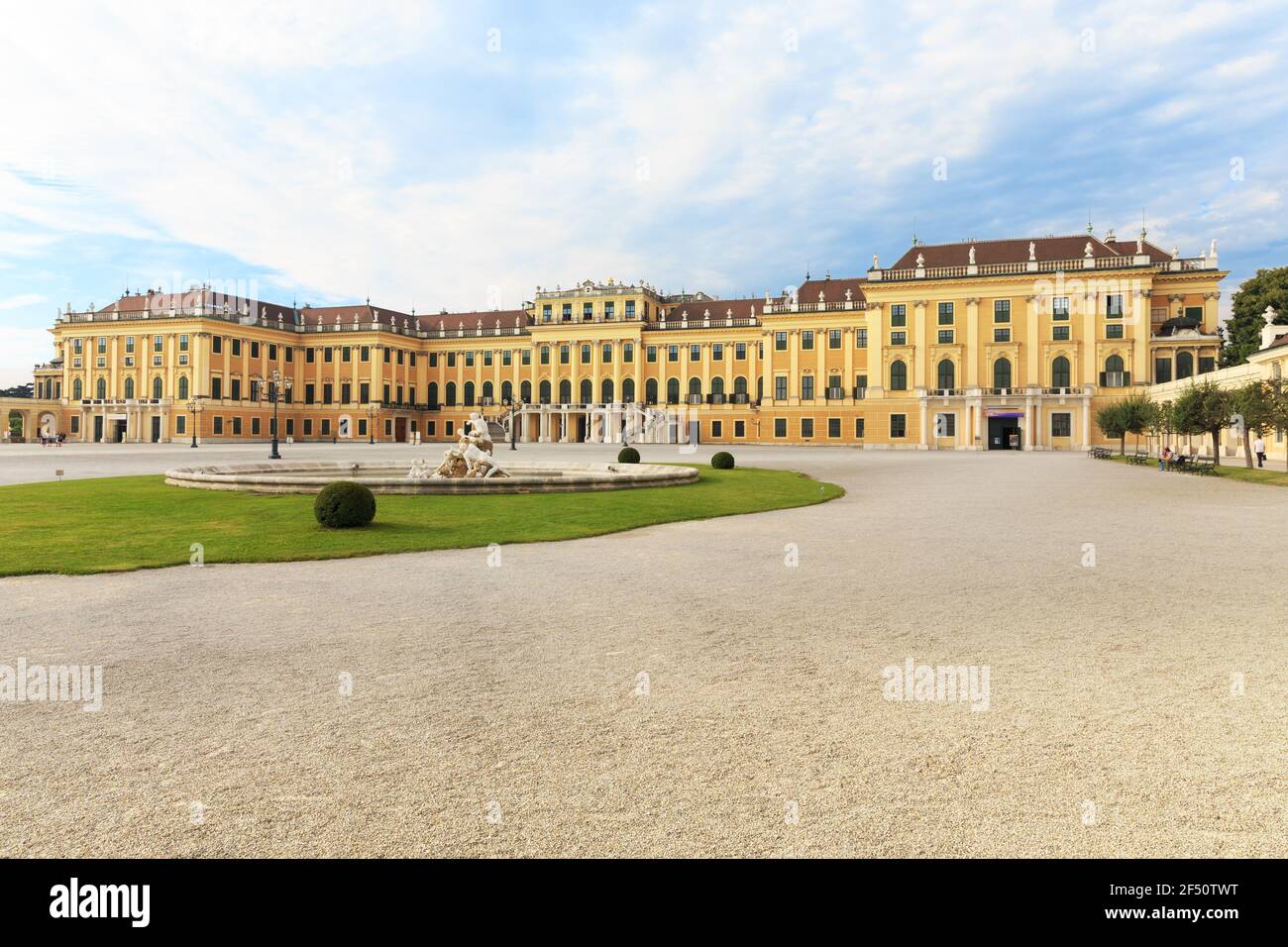 Wien. Österreich. Ein berühmtes Schloss Schönbrunn Stockfoto