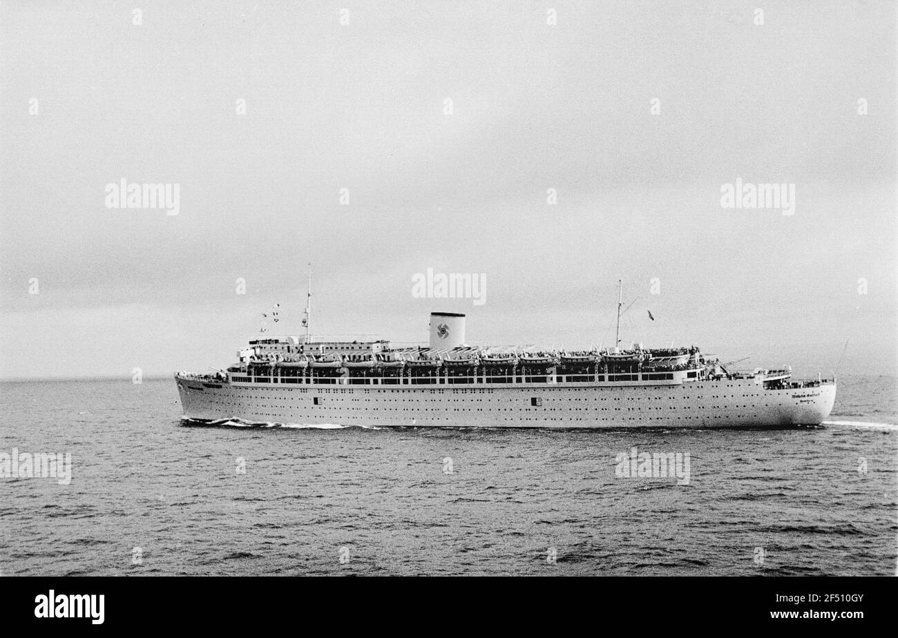 Passagierschiff "Wilhelm Gustloff" der NS-Organisation von Joy (KDF). (1937/1938; Blohm und Voss / fallengelassen am 30,1.1945) Stockfoto