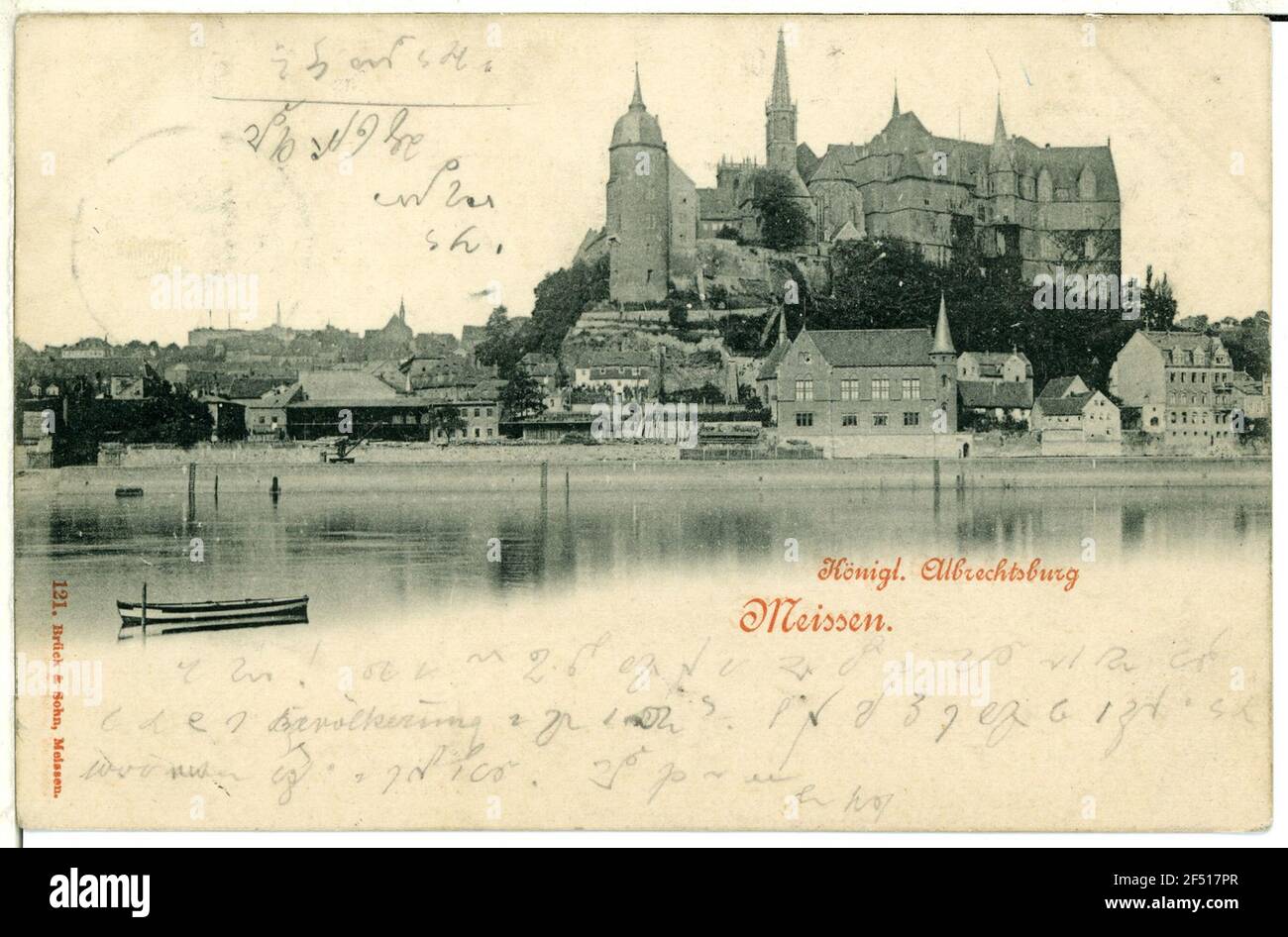 Albrechtsburg Meißen. Albrechtsburg Stockfoto
