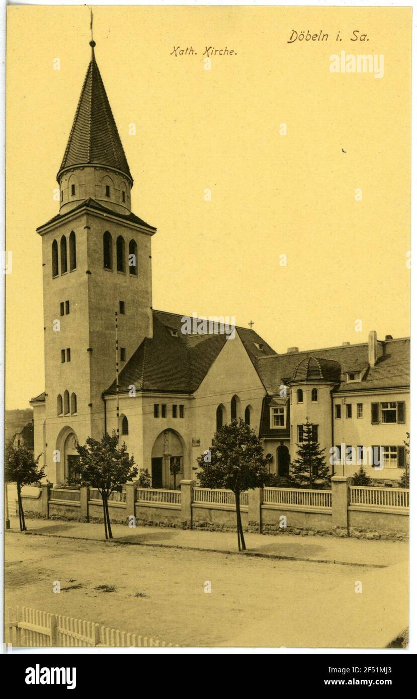 Katholische Kirche Dubbing. Katholische Kirche Stockfoto