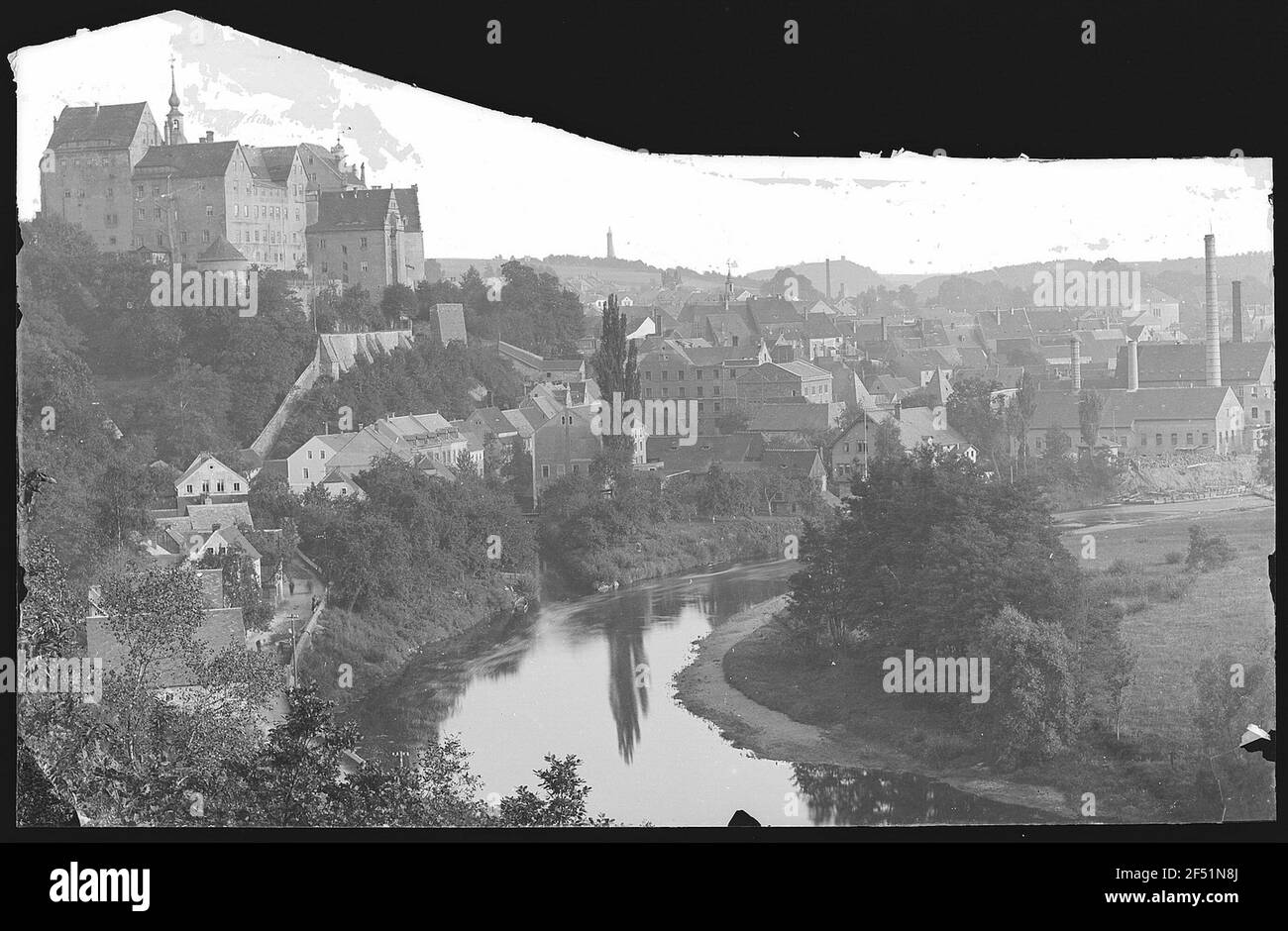 Schloss Colditz Stockfoto