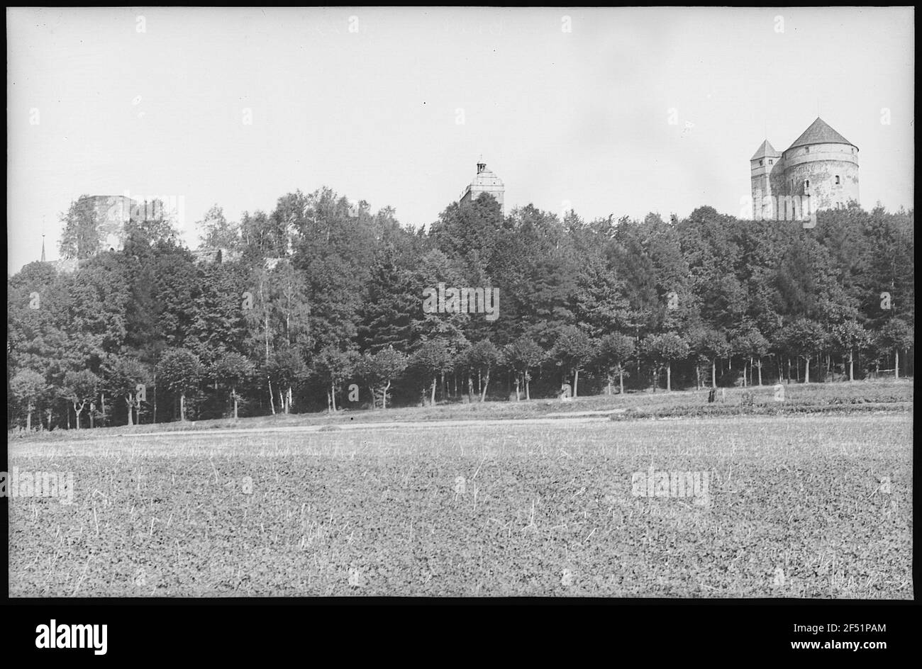 Stolpen. Teil von Stums Stockfoto