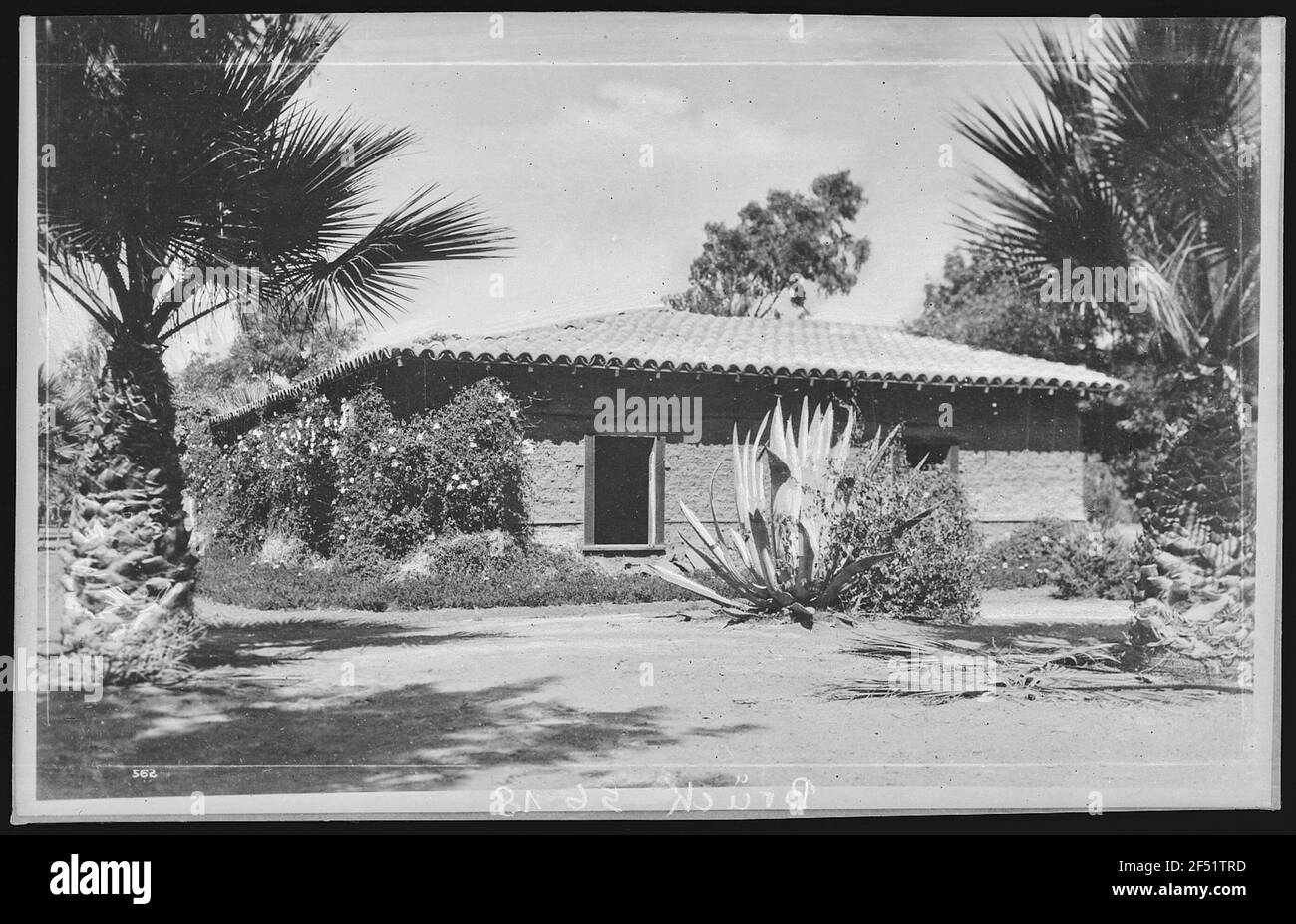 Caliborienten. Ein kalifornischer Adobe Stockfoto