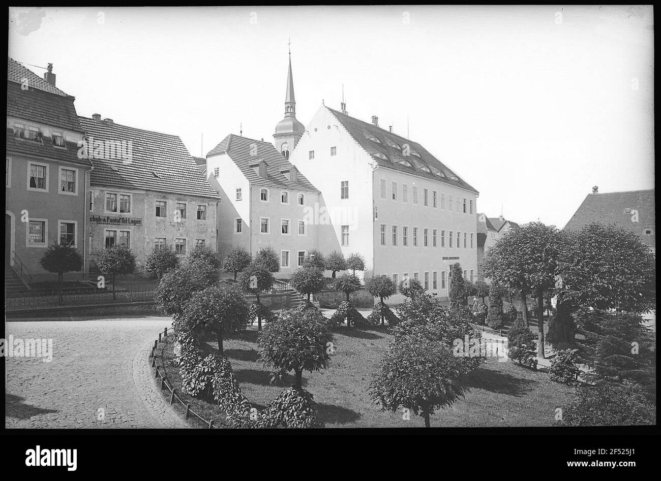 Stolpen. Bezirksgericht Stockfoto
