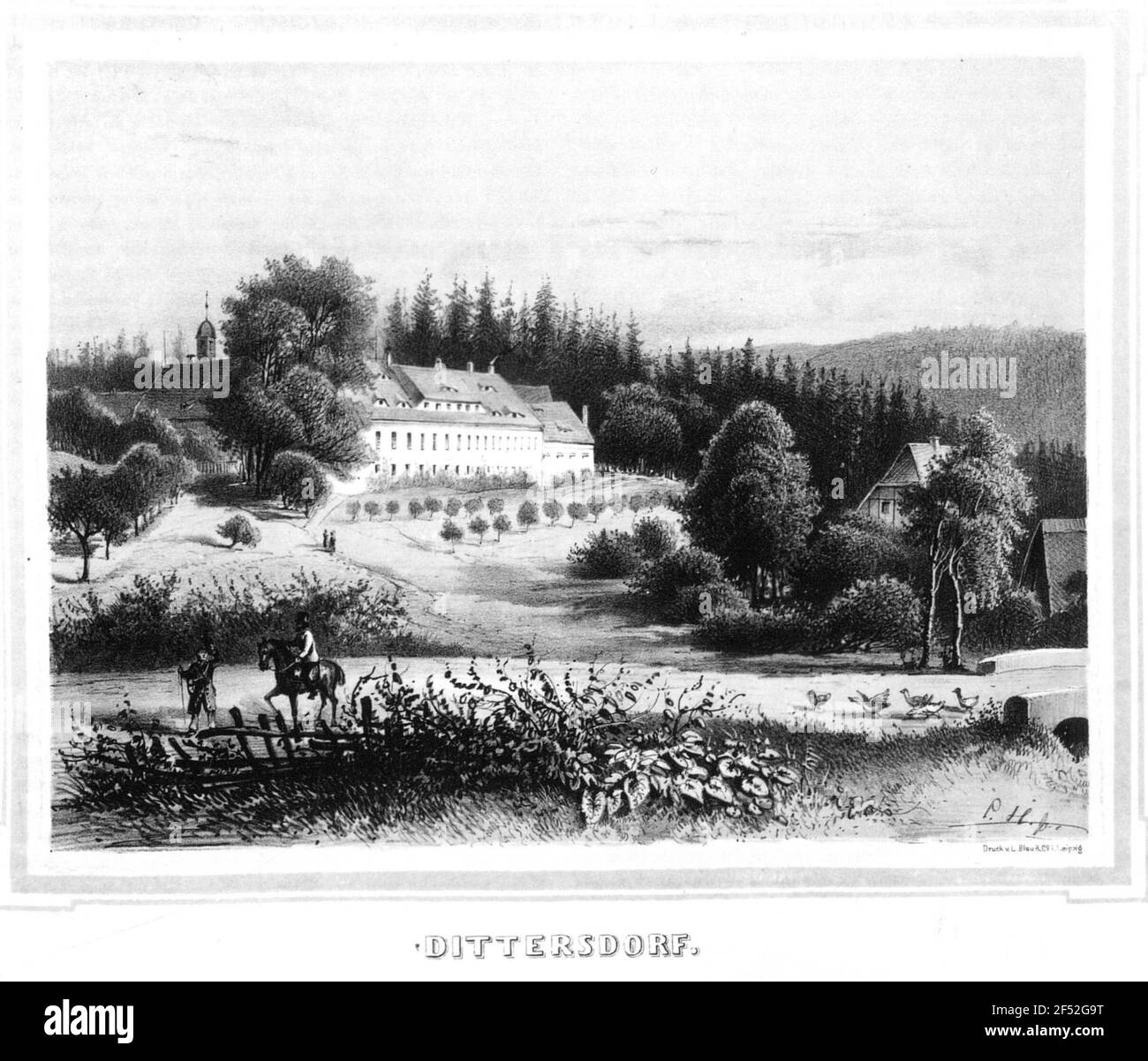 Dittersdorf Stockfoto