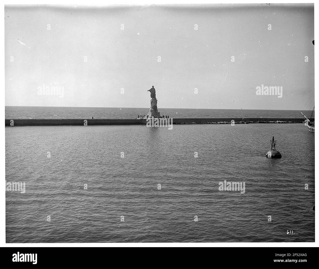 Port sid (Ägypten). DKMAL FERDINAND LESSPSPS IN SUEZCANAL Stockfoto