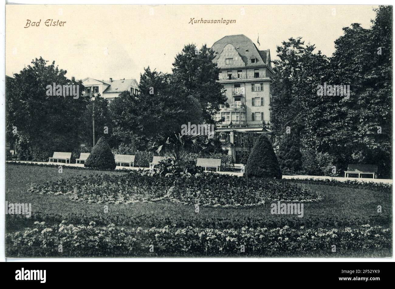 Spa Budget Bad Elster. Spa-Budget Stockfoto