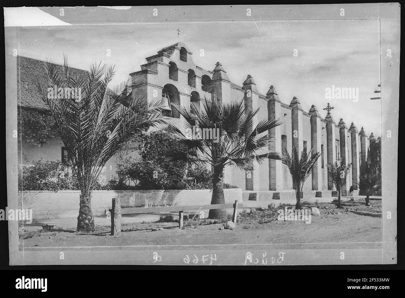 San Gabriel Mission, Kalifornien Stockfoto