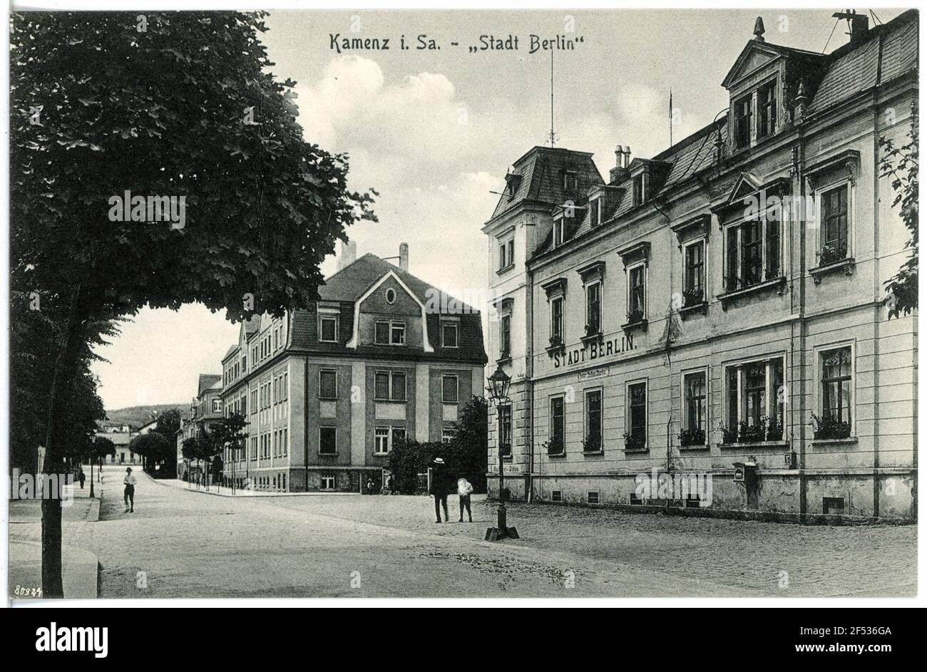Stadt Berlin Kamenz. Stadt Berlin Stockfoto