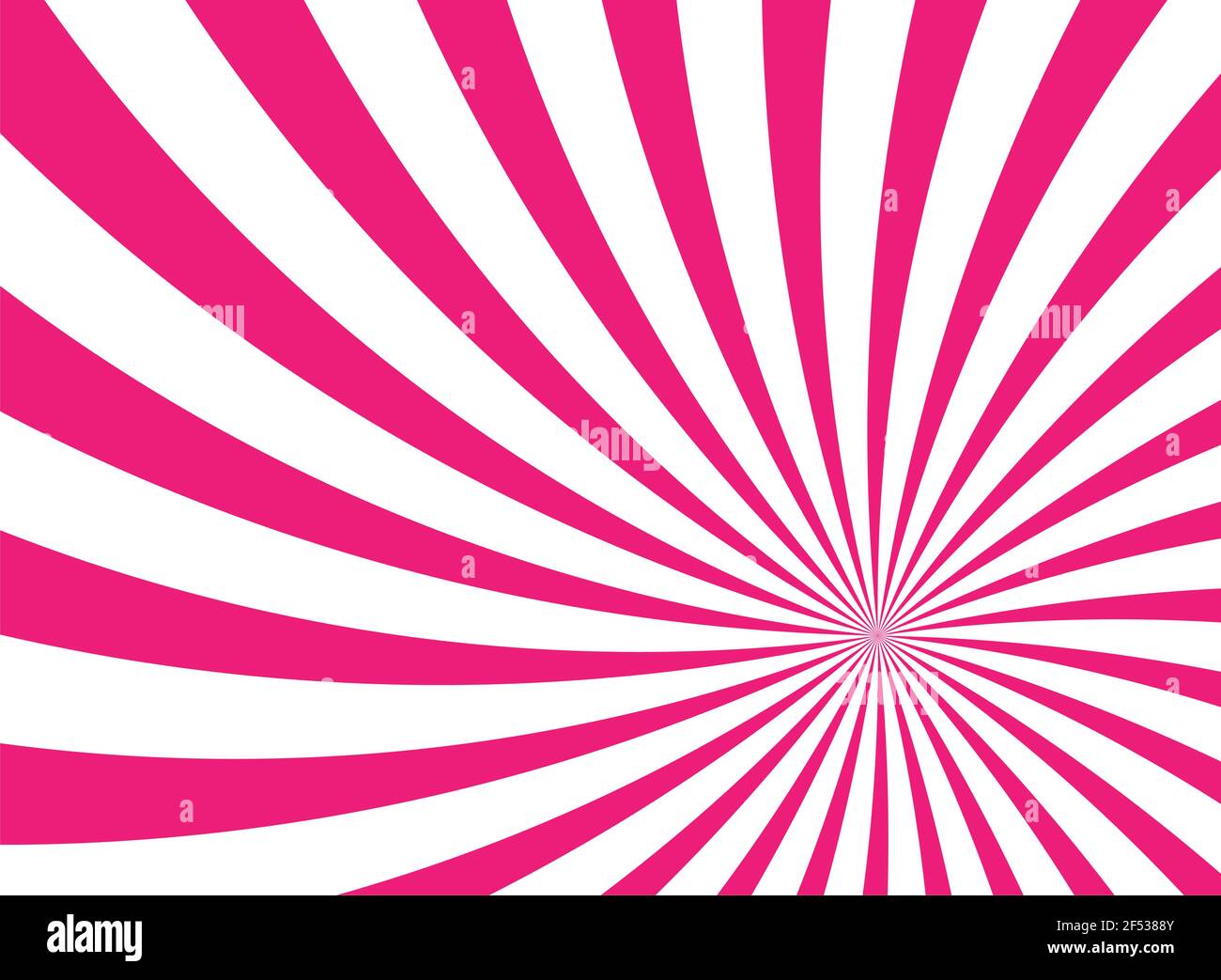 Sonnenlicht Retro verblasst Hintergrund. Rosa Farbe Burst Hintergrund. Vertikale Vektordarstellung. Hintergrund des Sonnenstrahls. Altes Papier. Vintage Zirkus Plakat Stock Vektor