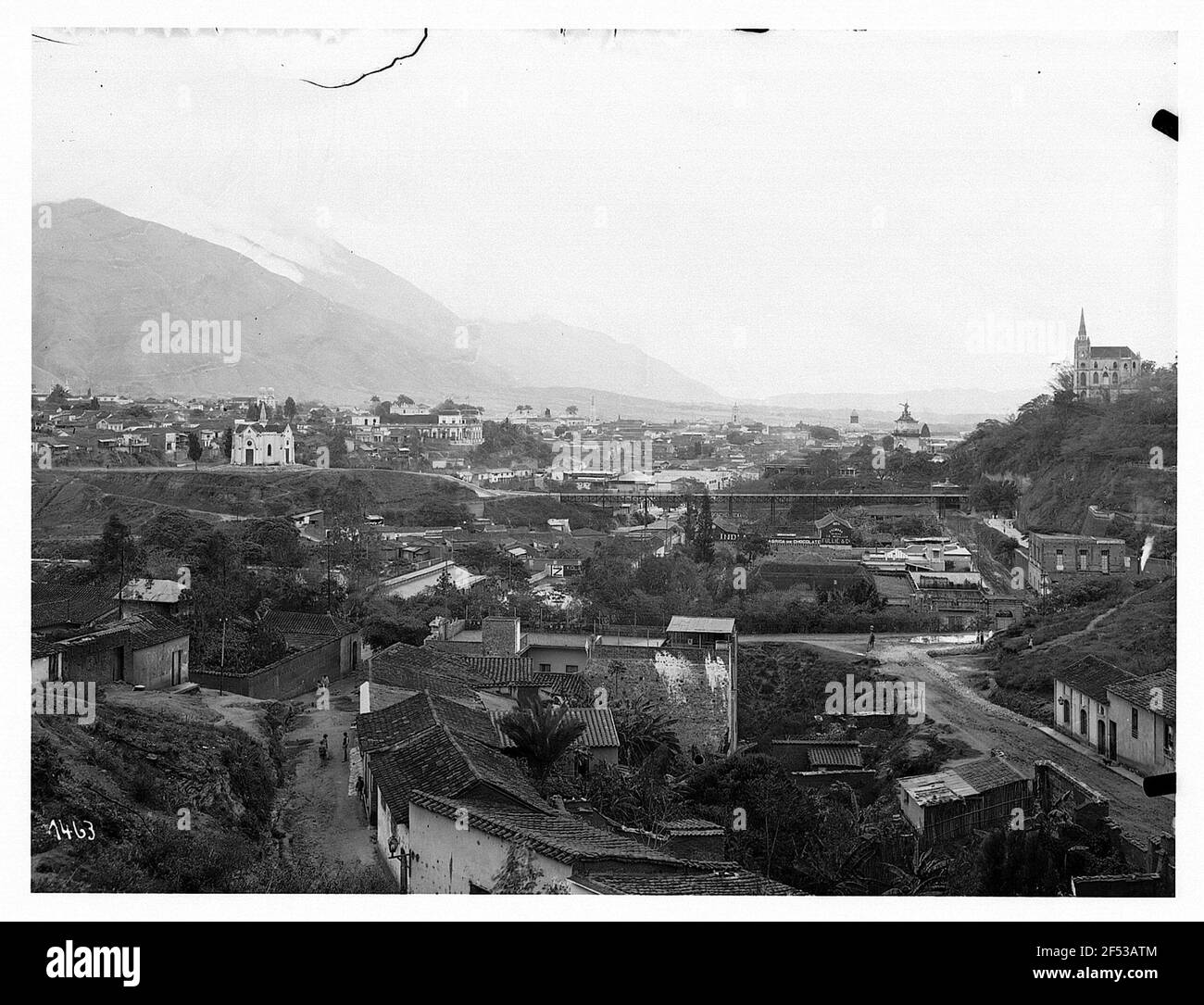 Caracas (Venezuela). Blick auf das Viertel Stockfoto