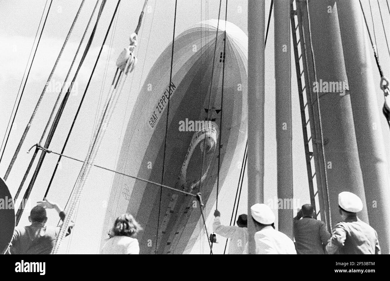 D-LZ 127 Graf Zeppelin Stockfoto