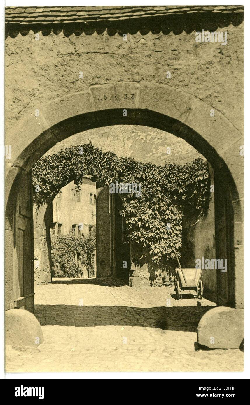 Schloss Rochlitz. Burg Stockfoto