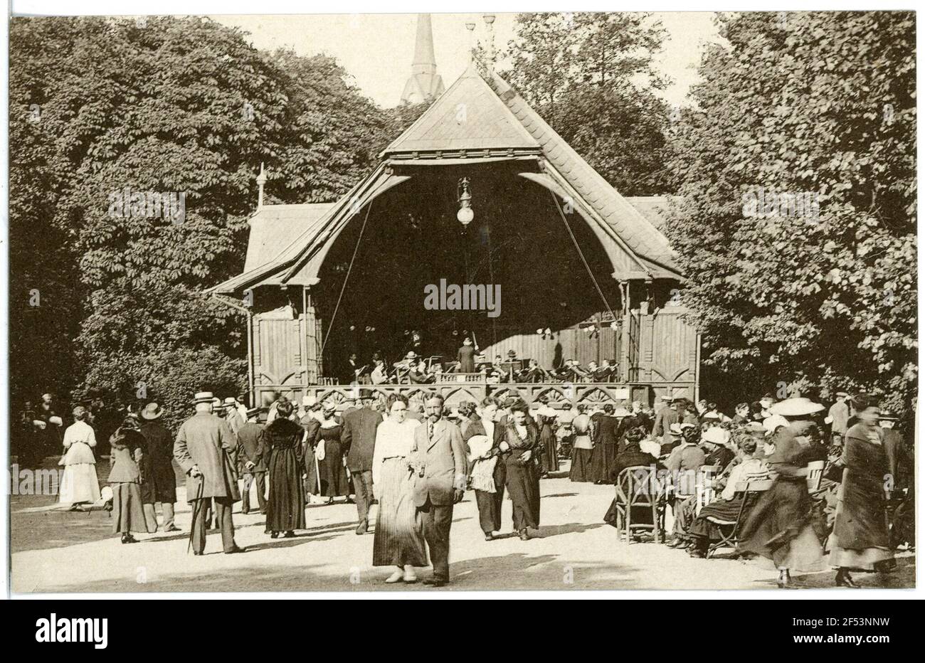 Bathplatz Bad Elster. Bathplatz Stockfoto