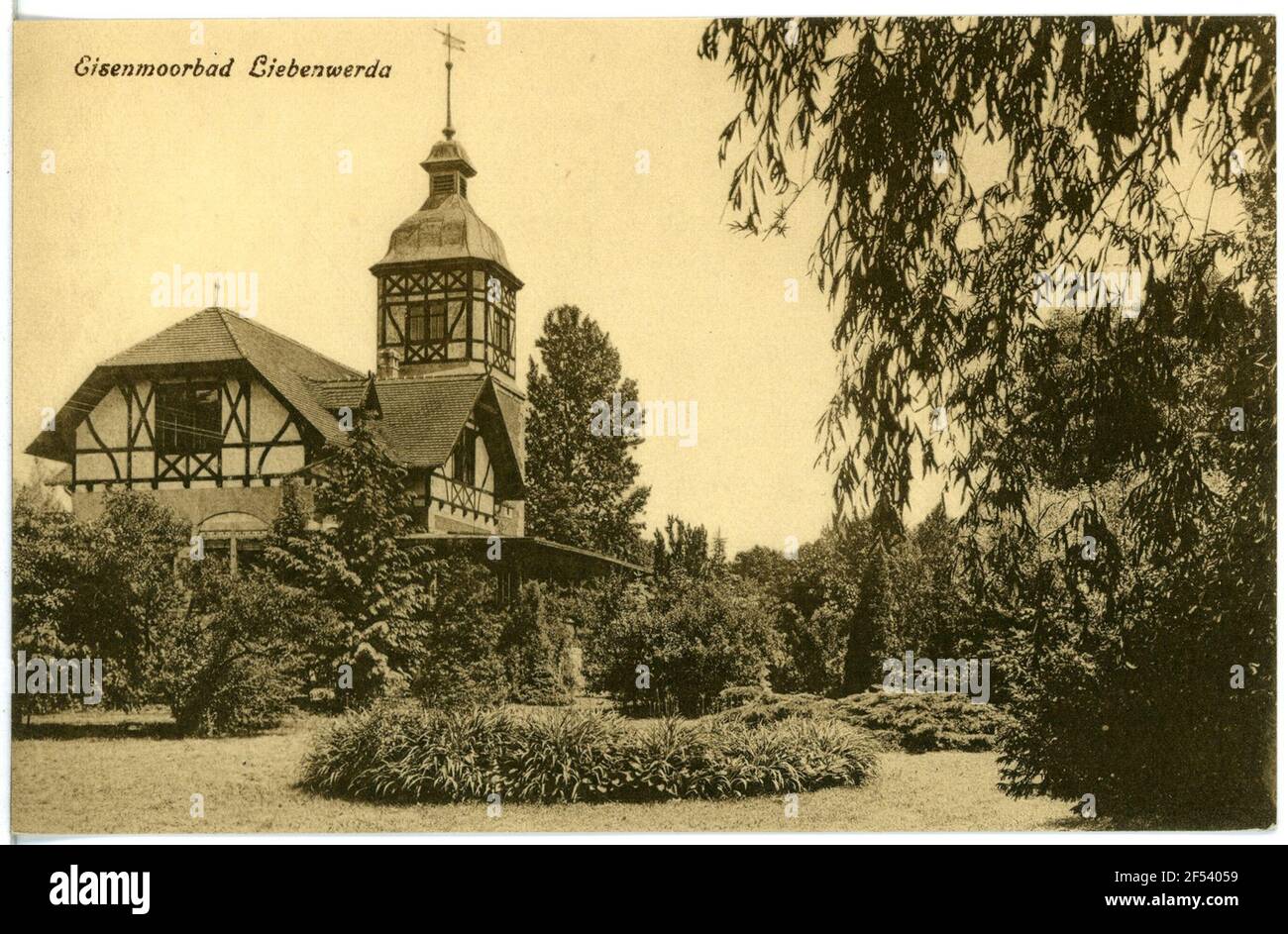 Eisenmoorbad Liebenwerda. Eisenmoorbad Stockfoto