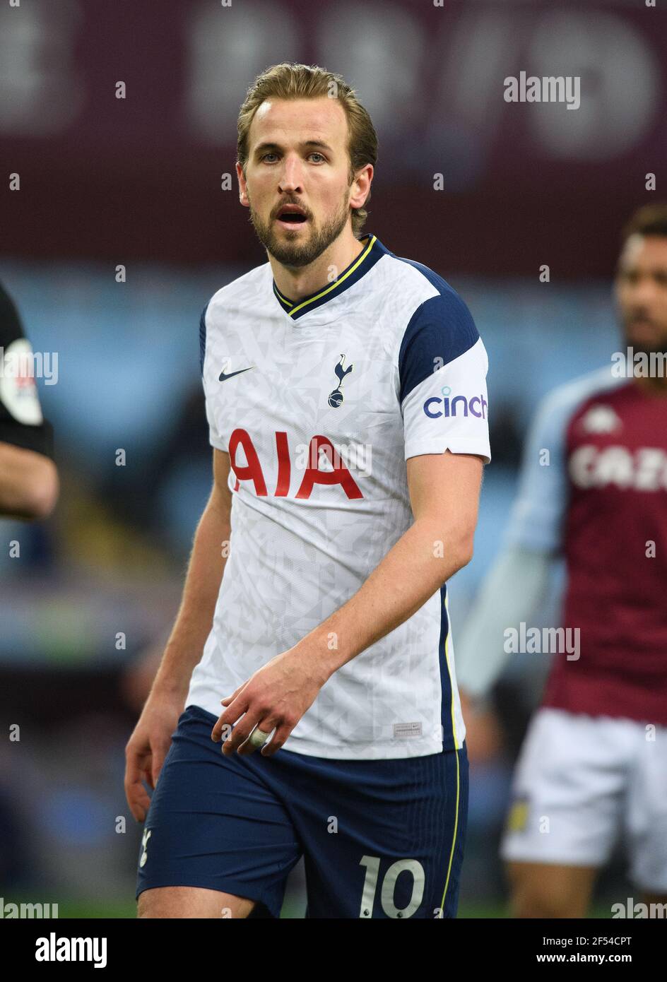 Villa Park, Birmingham, 21 Mär 2021 Tottenhams Harry Kane während ihres Premier League-Spiels gegen Aston Villa Bildnachweis: © Mark Pain / Alamy Stockfoto