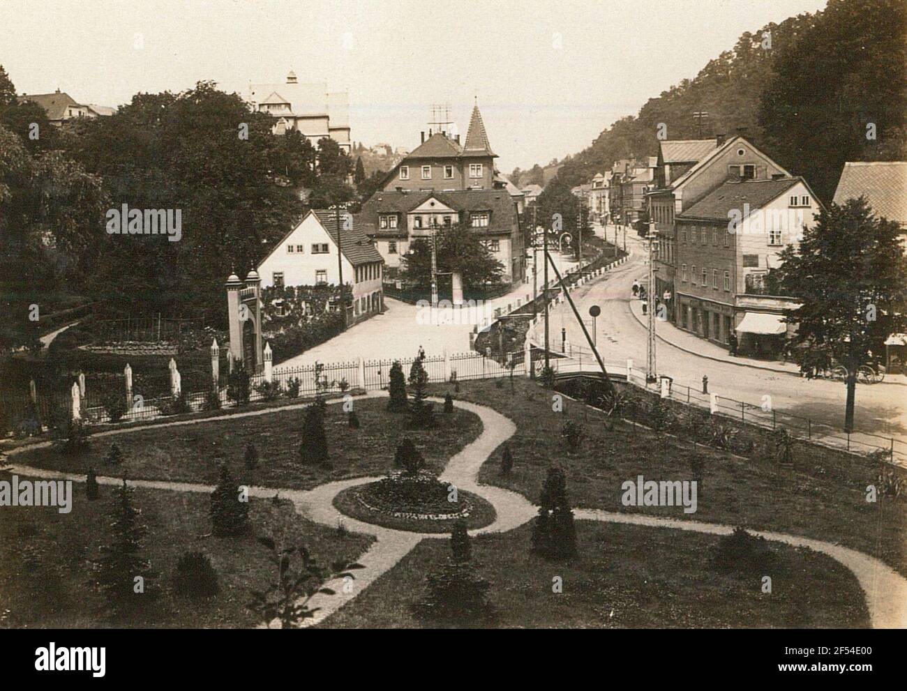 Wilsdruffer Straße Stockfoto