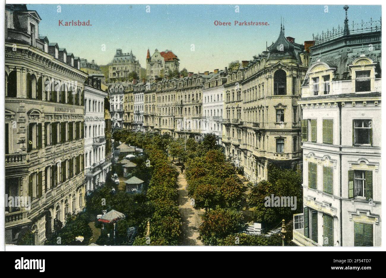 Upper Park Carlsbad. Oberer Park Stockfoto