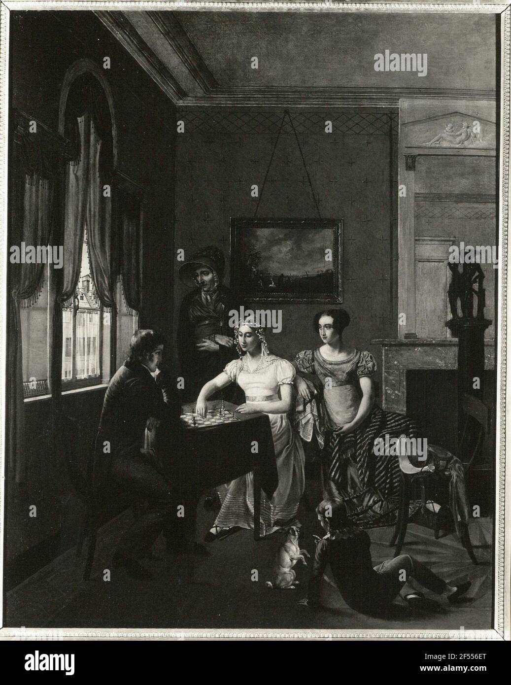 Das Schachstück Stockfoto